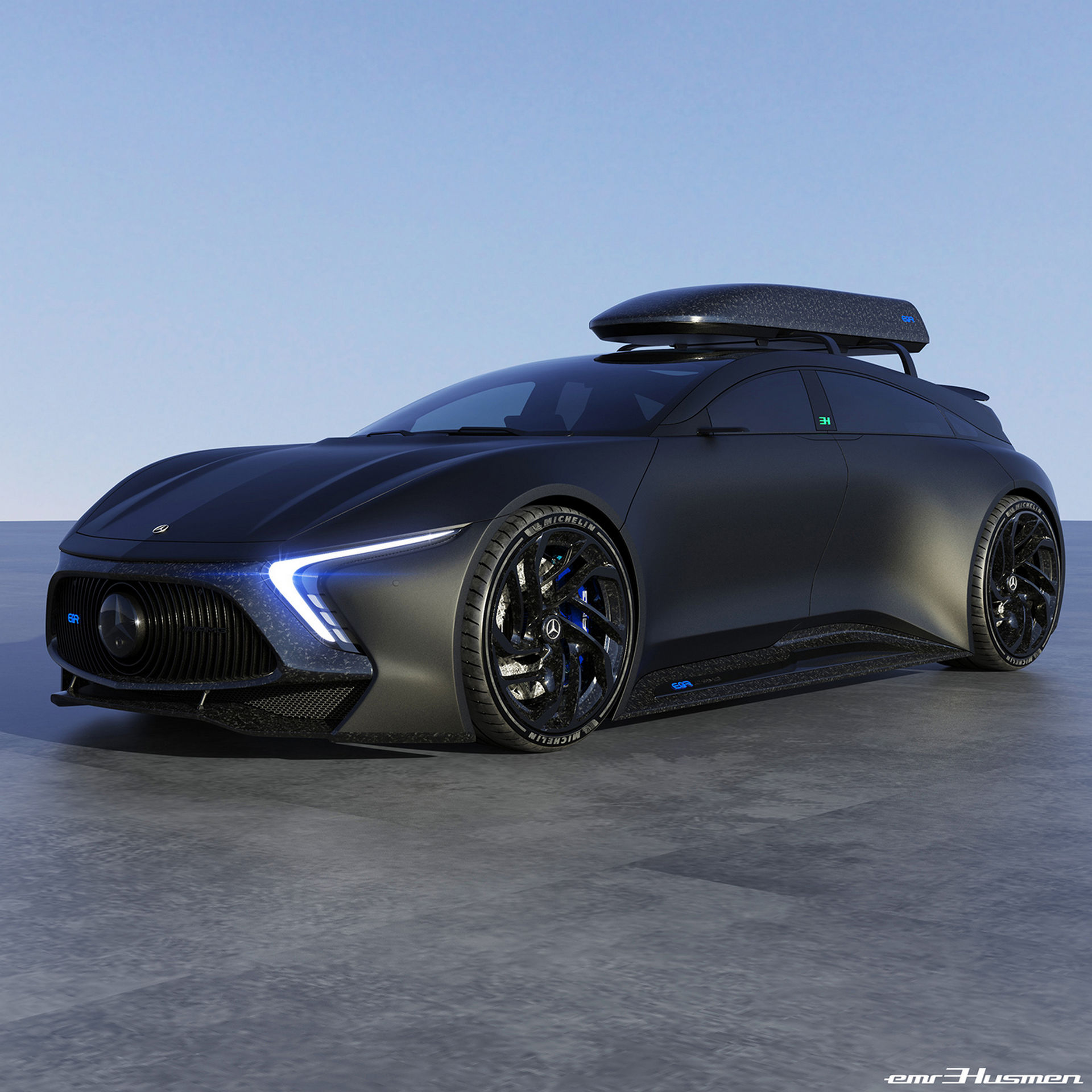 Mercedes-Benz EQR Concept Would Make For A Sleek Electric Estate