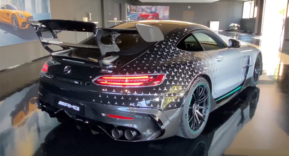 So This Is What The Mercedes-AMG GT Black Series Project One Edition Looks  From Up Close