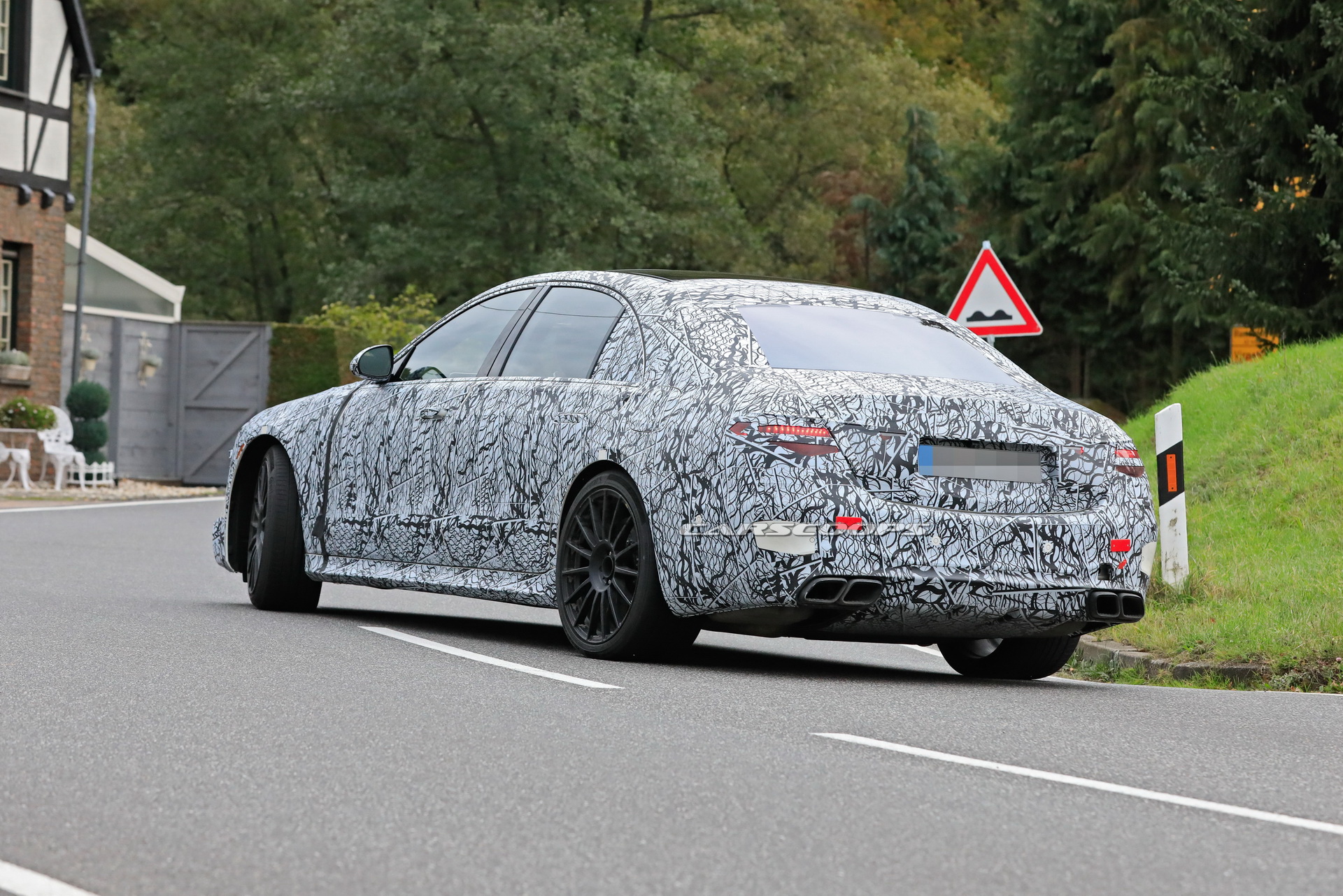 2022 Mercedes-AMG S63e: More Spy Shots Of The Electrified 700 HP Luxury Missile