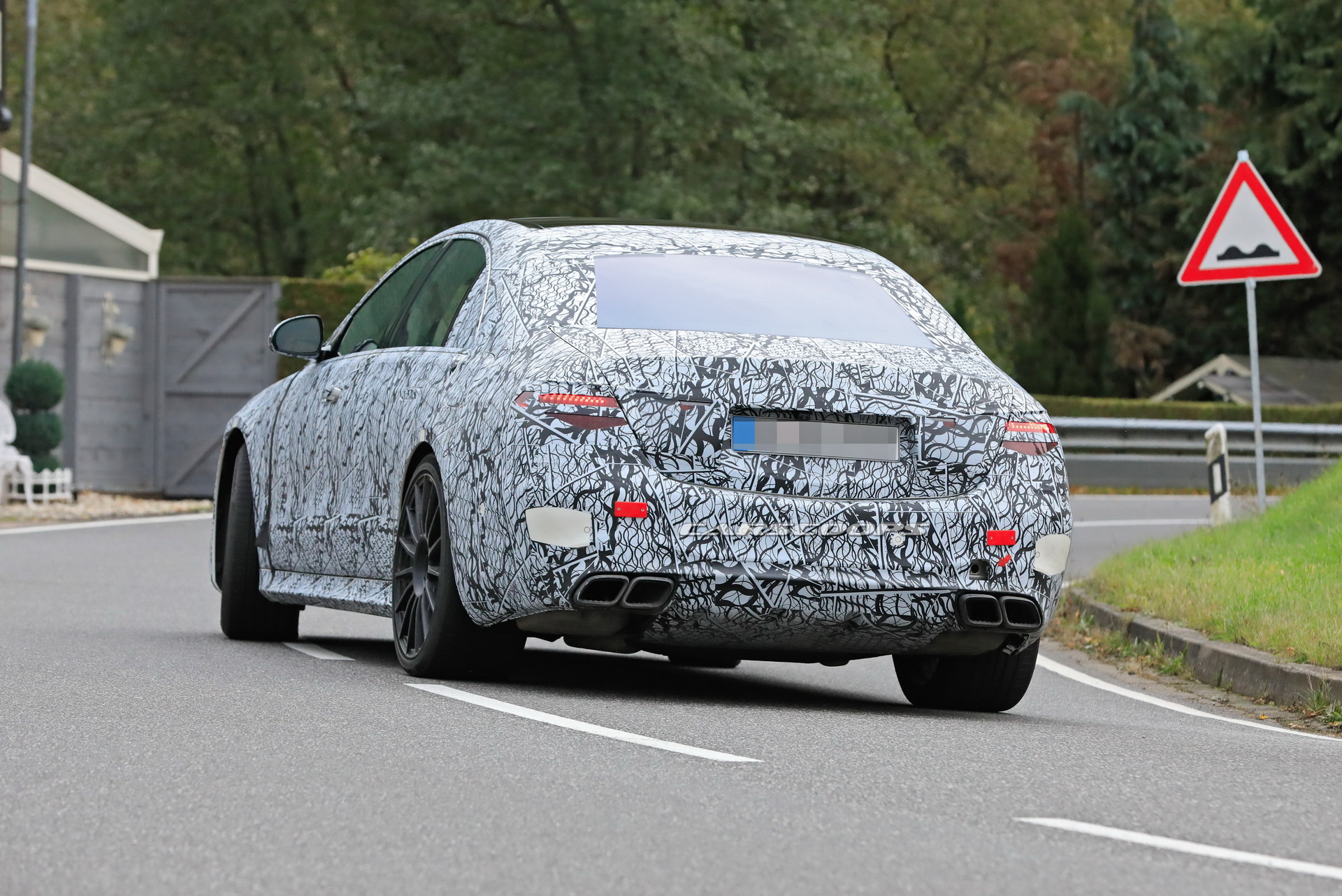 2022 Mercedes-AMG S63e: More Spy Shots Of The Electrified 700 HP Luxury Missile