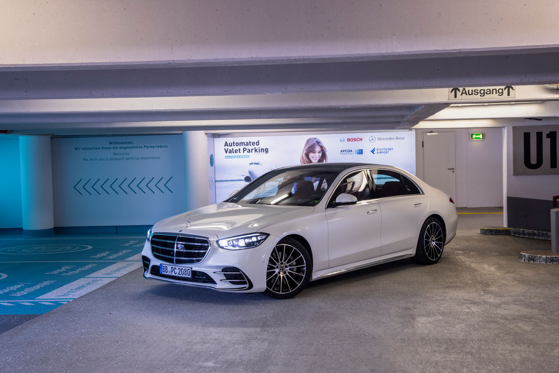 Mercedes And Bosch To Trial Autonomous Valet Parking At Stuttgart Airport