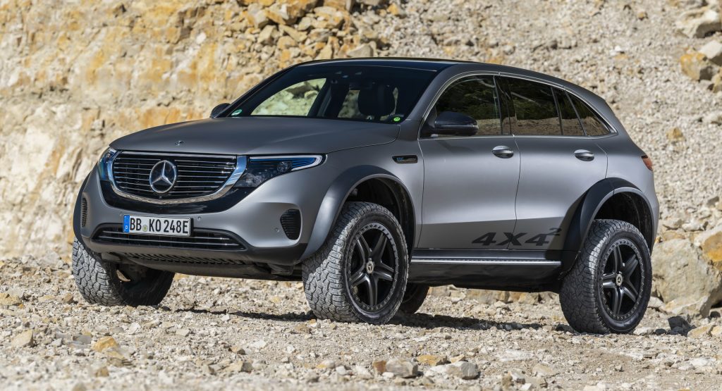  Mercedes-Benz EQC 4×4² Concept Is A Bigfoot Electric SUV And We Love It