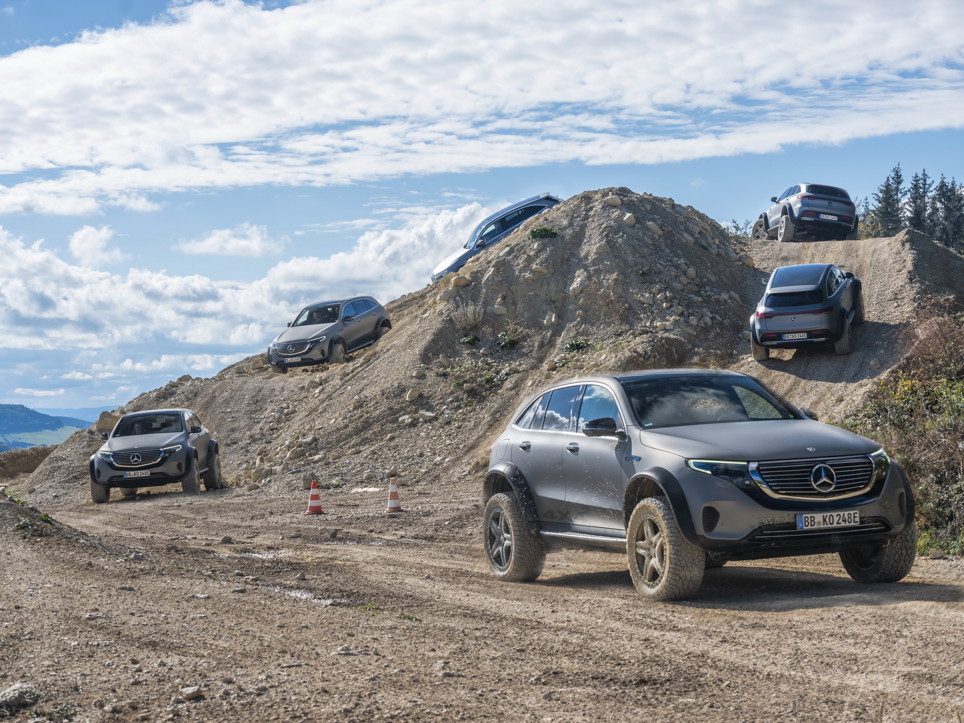 Mercedes-Benz EQC 4×4² Concept Is A Bigfoot Electric SUV And We Love It