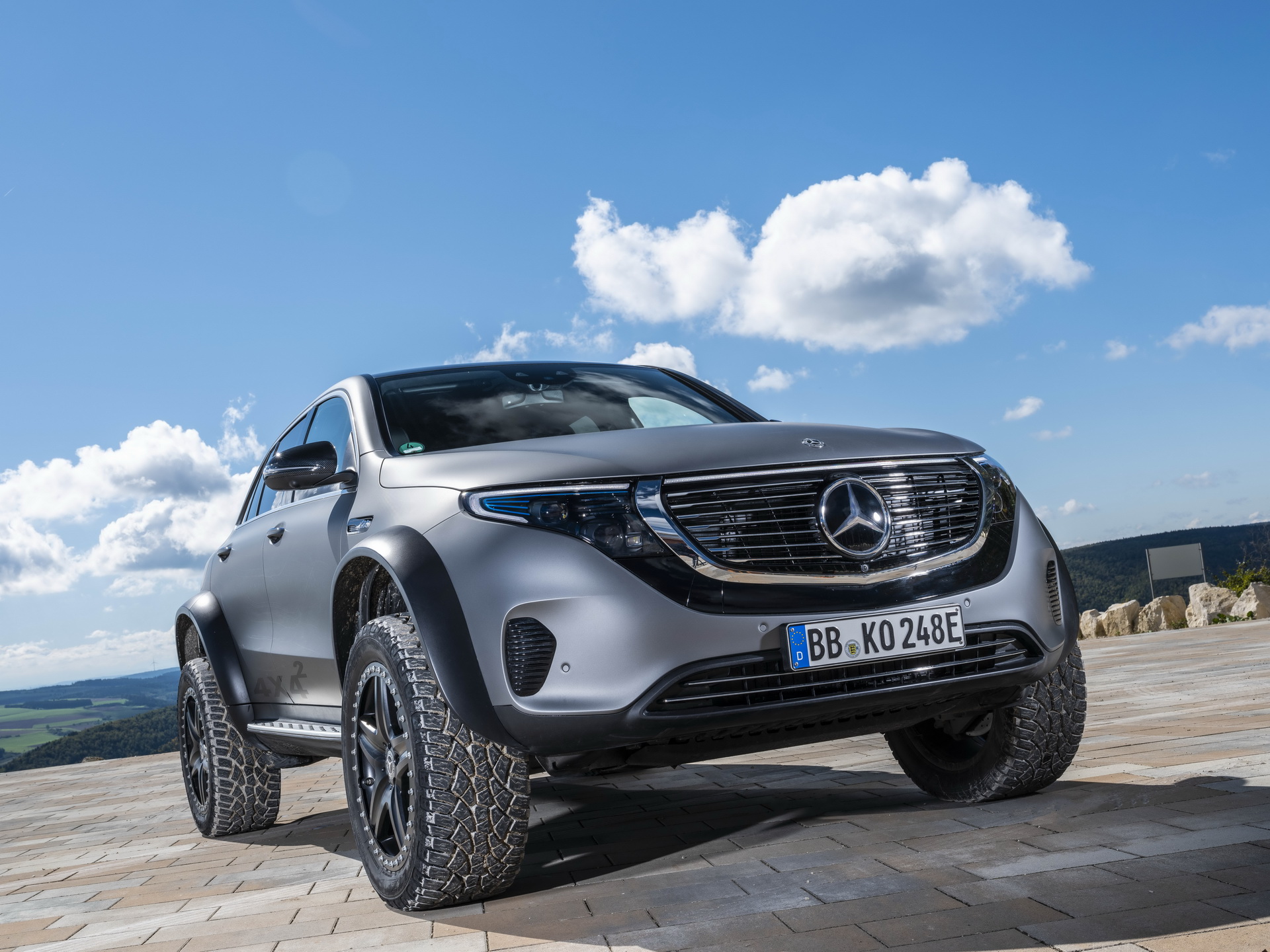 Mercedes-Benz EQC 4×4² Concept Is A Bigfoot Electric SUV And We Love It
