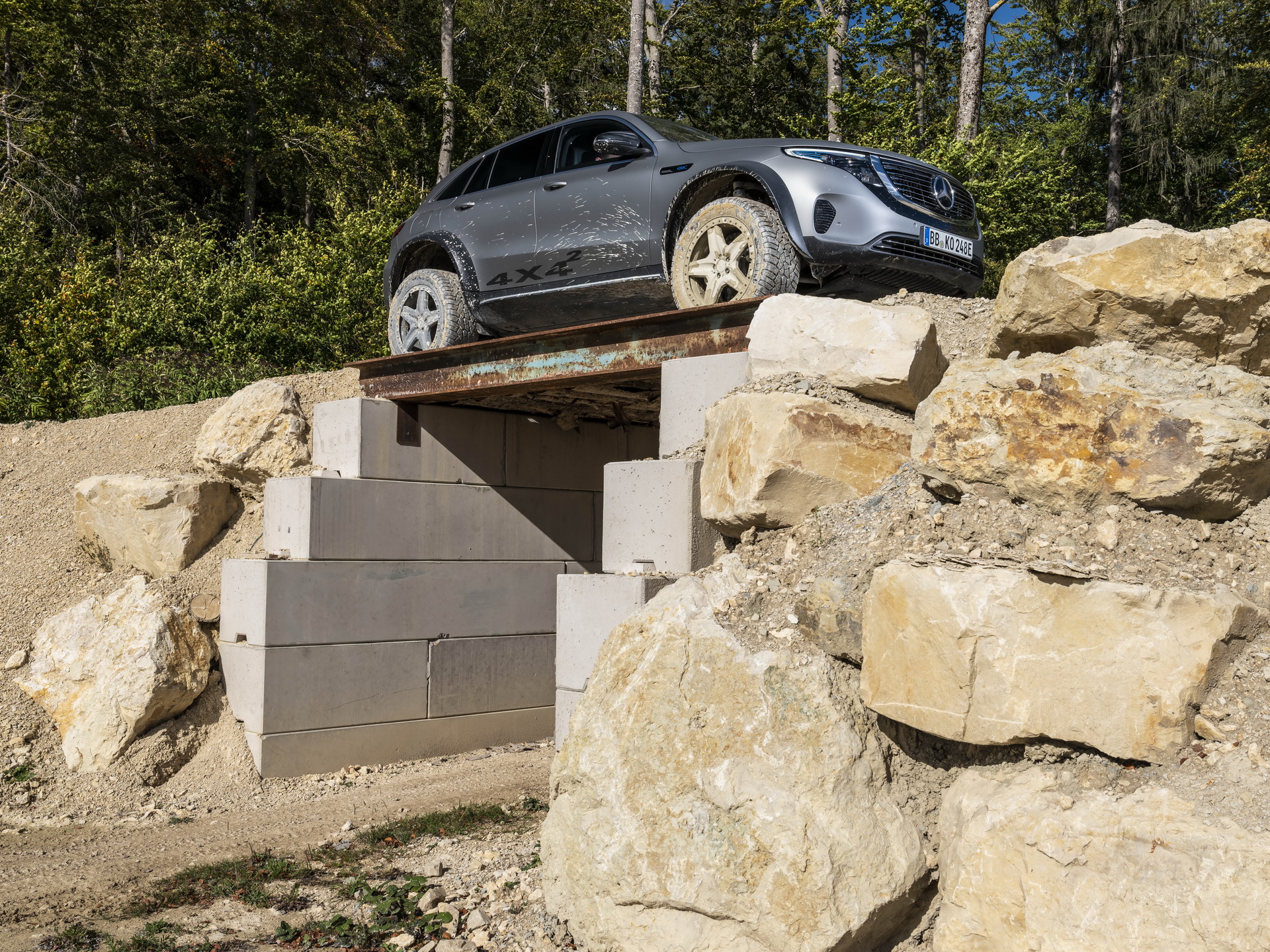 Mercedes-Benz EQC 4×4² Concept Is A Bigfoot Electric SUV And We Love It