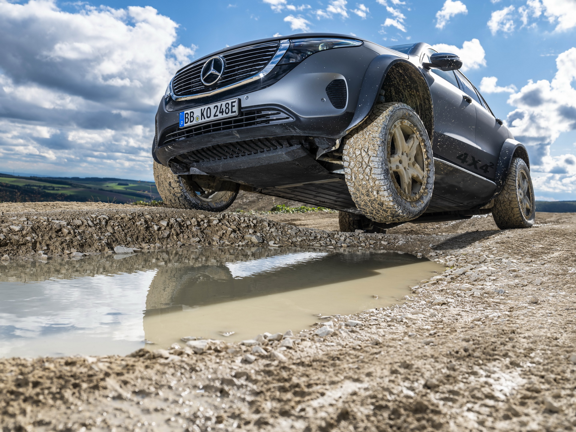 Mercedes-Benz EQC 4×4² Concept Is A Bigfoot Electric SUV And We Love It