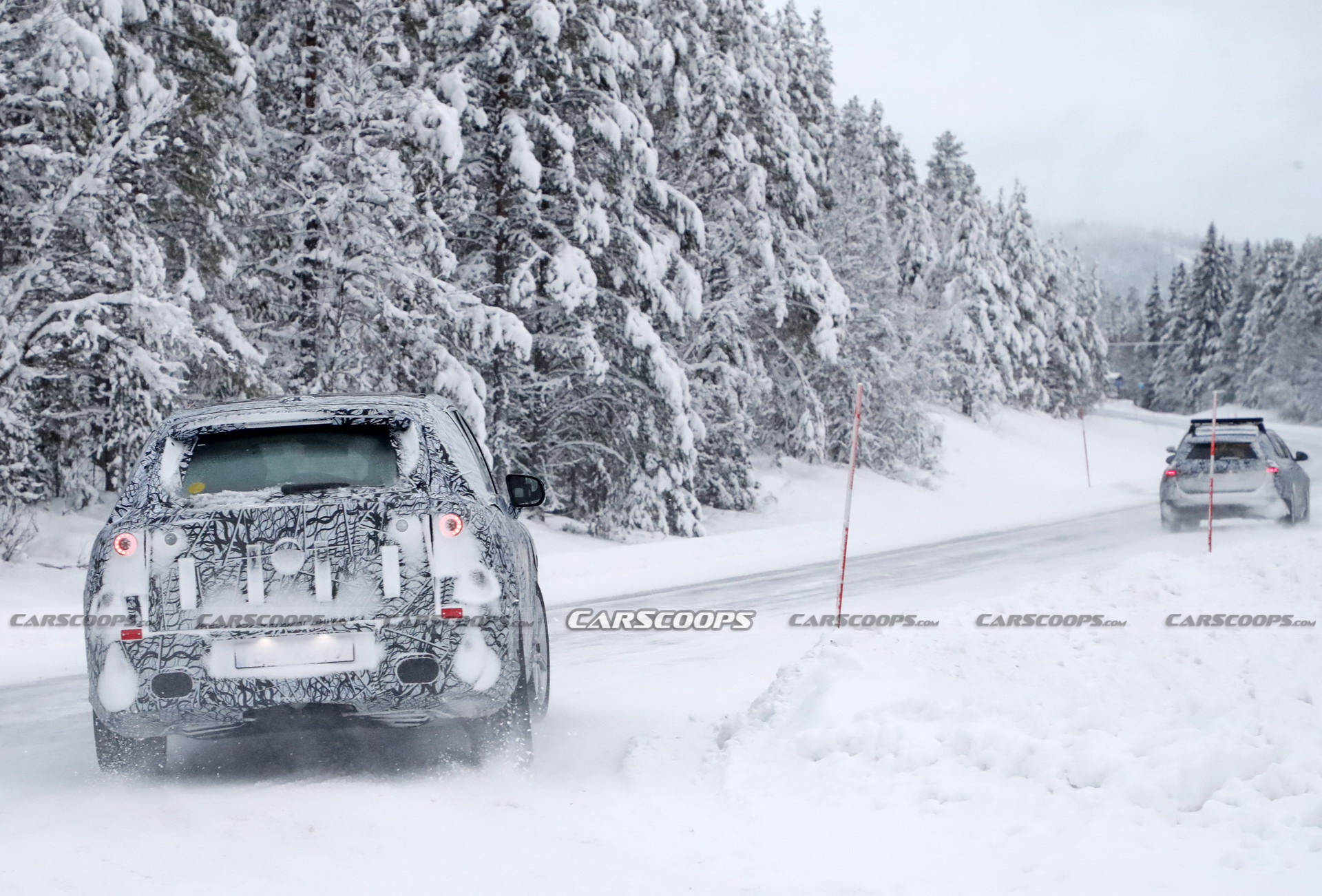 New Mercedes EQS Range-Topping Electric SUV Spied Inside And Out