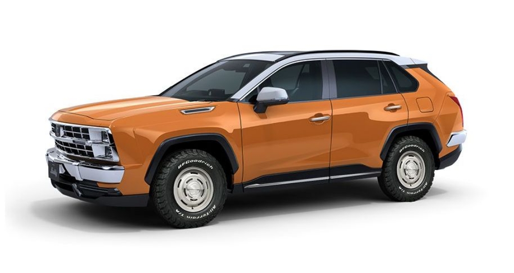 Mitsuoka Buddy Is A 2020s Toyota RAV4 Pretending To Be A 1990s American SUV