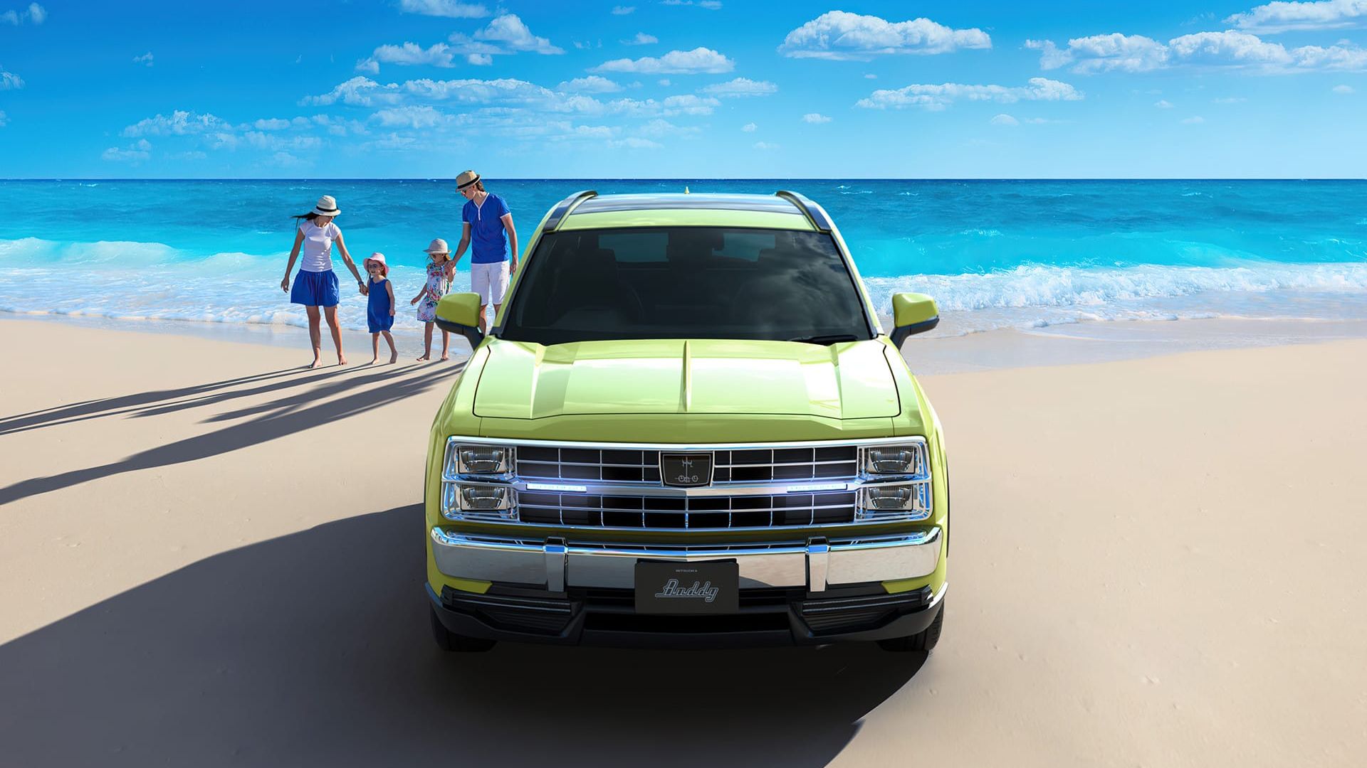 Mitsuoka Buddy Is A 2020s Toyota RAV4 Pretending To Be A 1990s American SUV