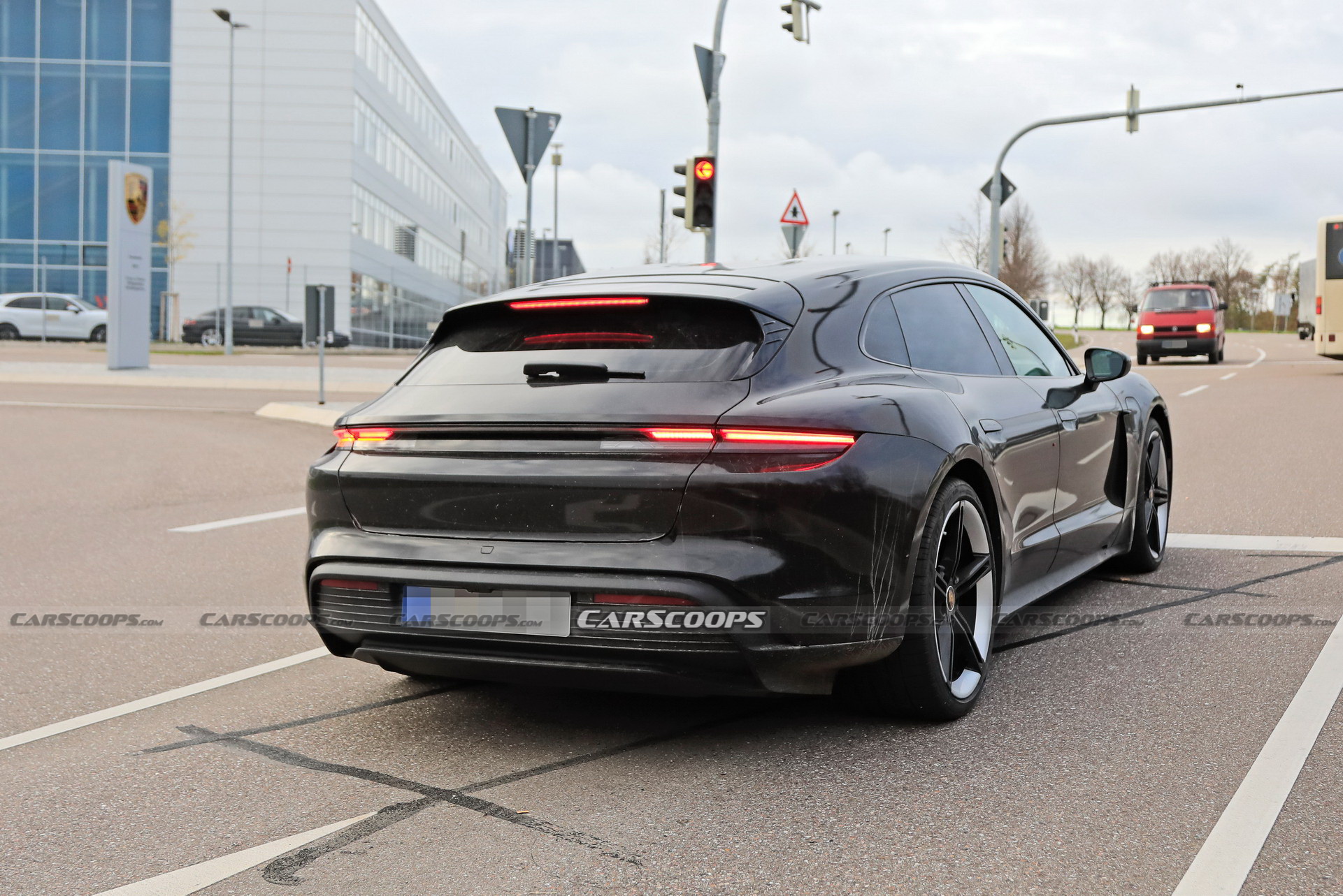 The New Electric Porsche Taycan Cross Turismo Is Shaping Up To Be A Looker