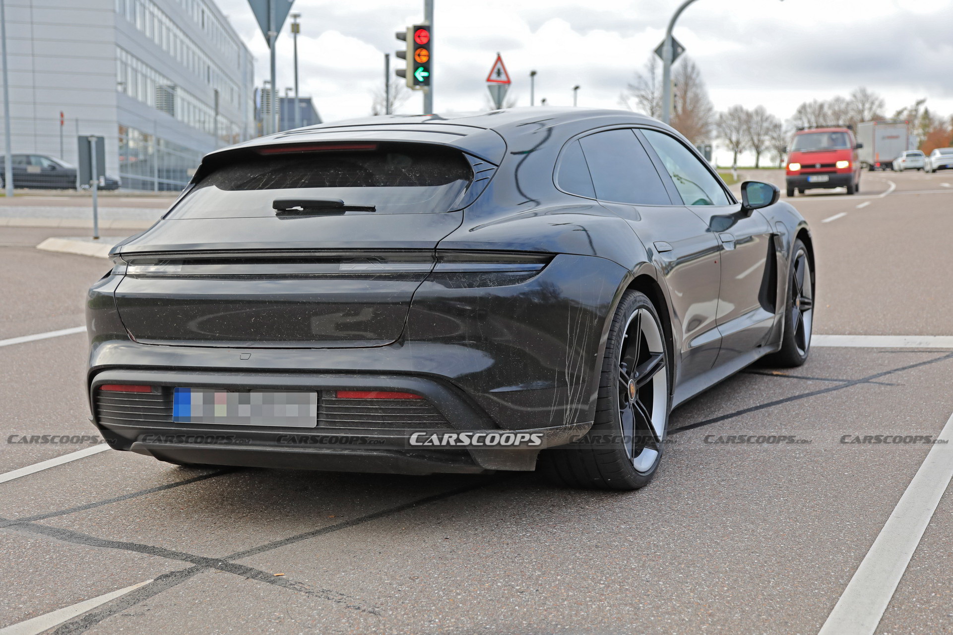 The New Electric Porsche Taycan Cross Turismo Is Shaping Up To Be A Looker