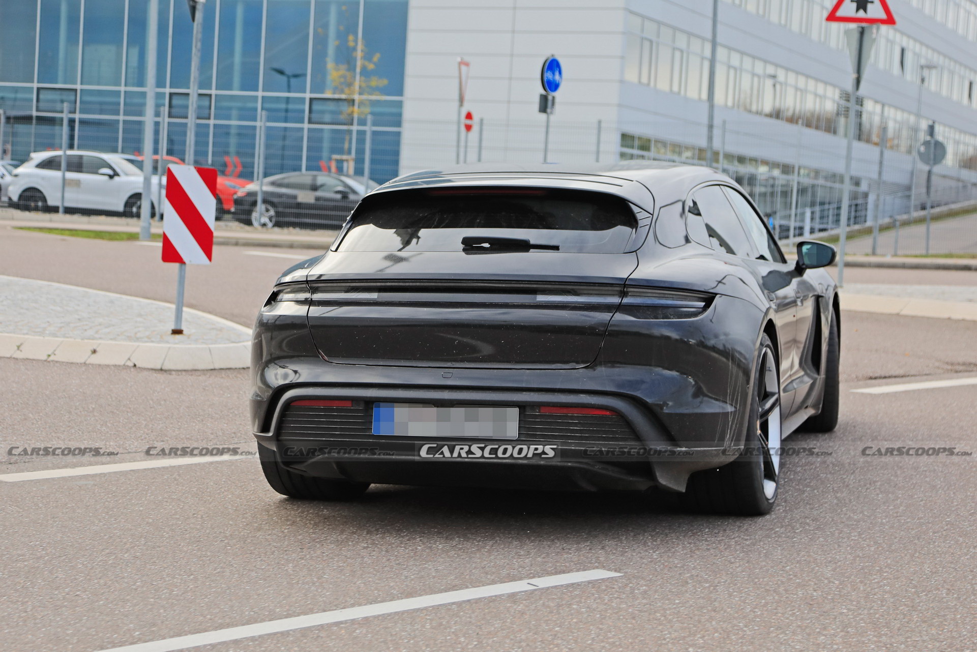 The New Electric Porsche Taycan Cross Turismo Is Shaping Up To Be A Looker