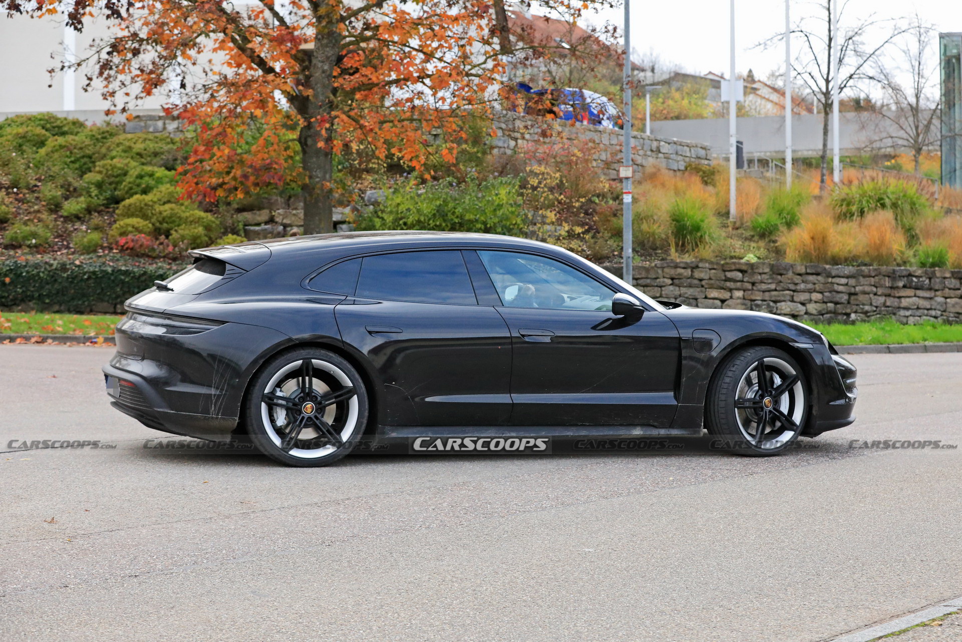 The New Electric Porsche Taycan Cross Turismo Is Shaping Up To Be A Looker