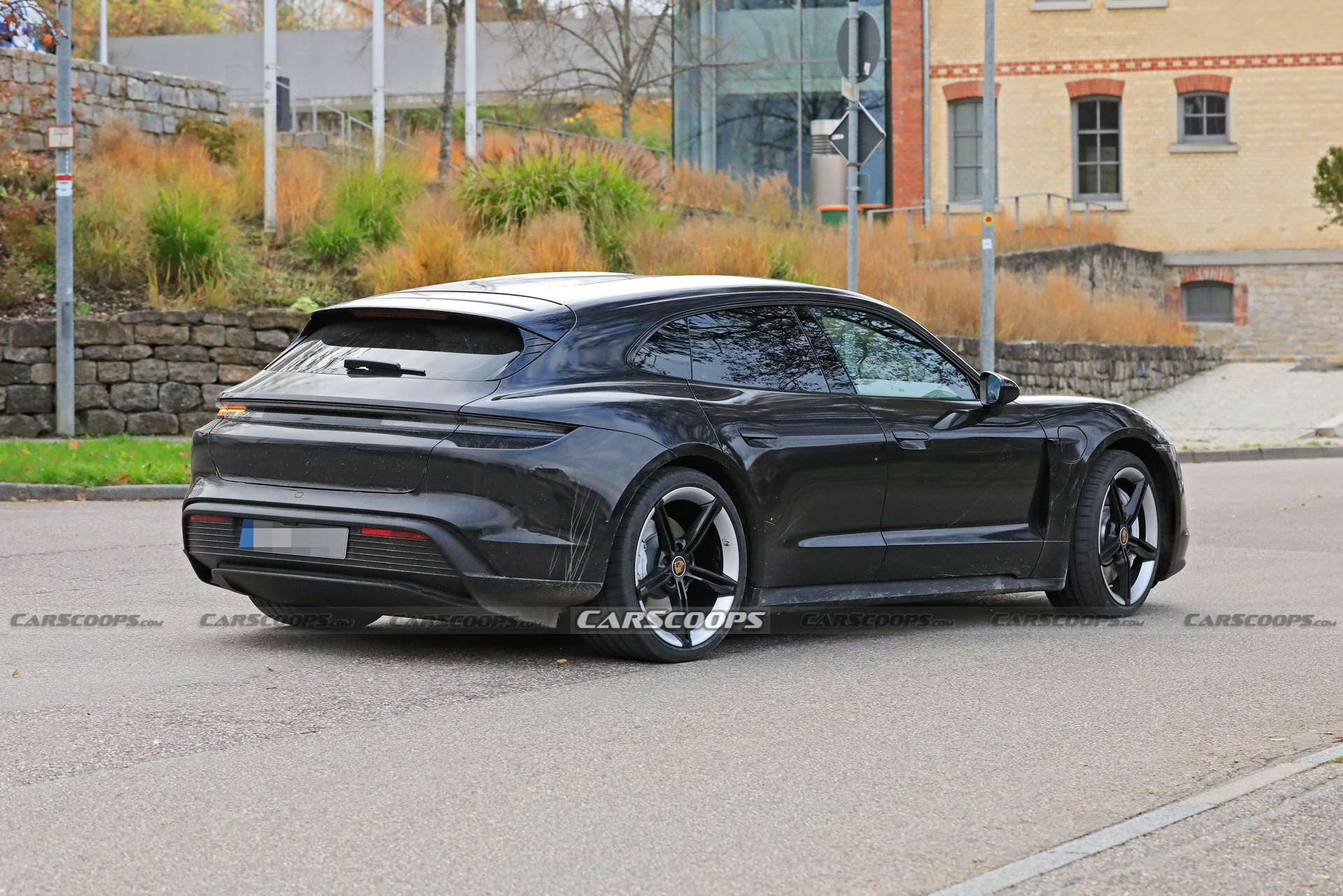 The New Electric Porsche Taycan Cross Turismo Is Shaping Up To Be A Looker