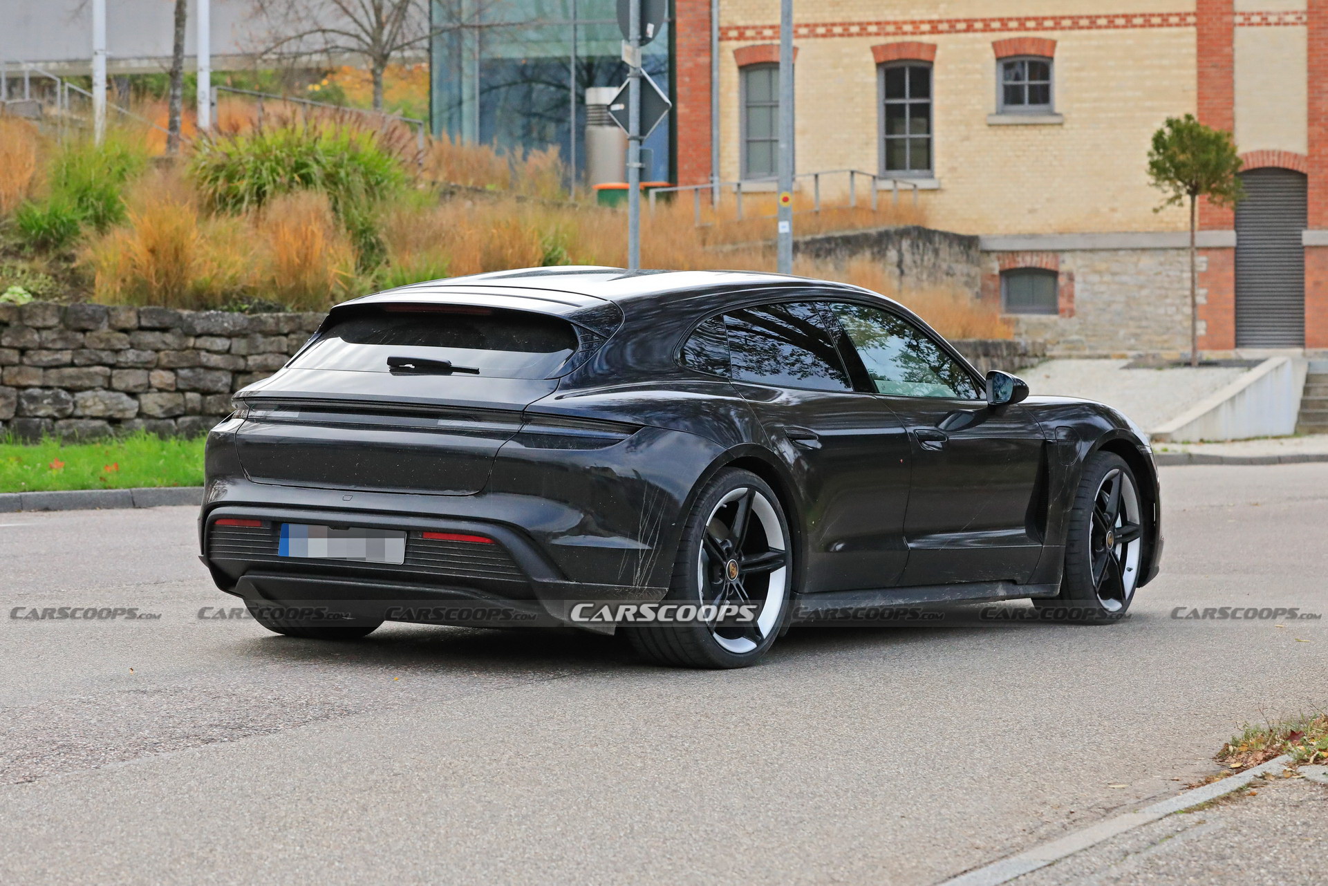 The New Electric Porsche Taycan Cross Turismo Is Shaping Up To Be A Looker