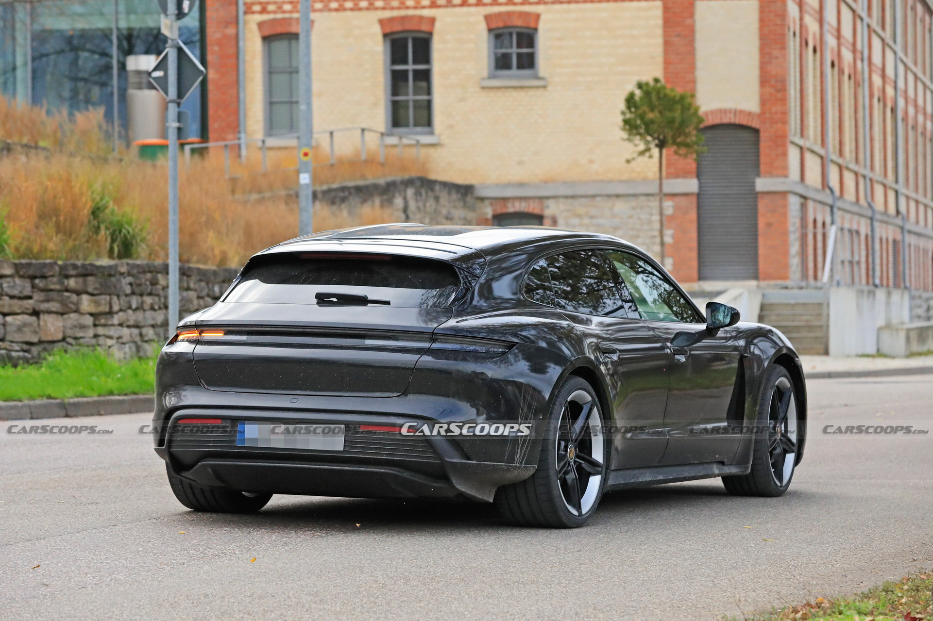 The New Electric Porsche Taycan Cross Turismo Is Shaping Up To Be A Looker