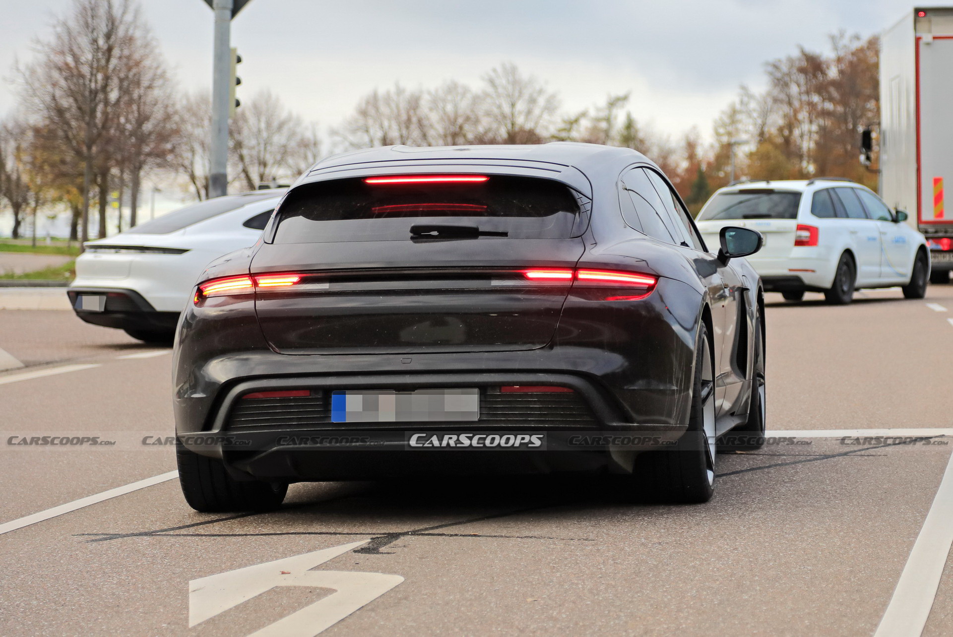 The New Electric Porsche Taycan Cross Turismo Is Shaping Up To Be A Looker