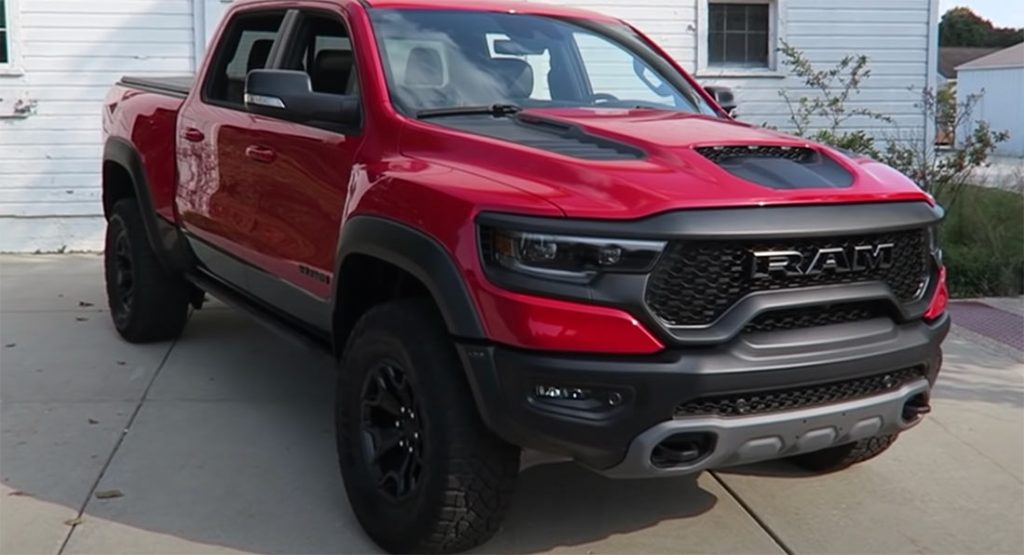  The Ram 1500 TRX Is An F-150 Raptor Killer And Boasts About It In Easter Eggs