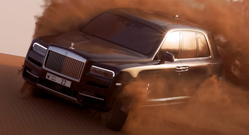  Rolls-Royce Cullinan Looks Right At Home In The Sand Dunes Of Dubai