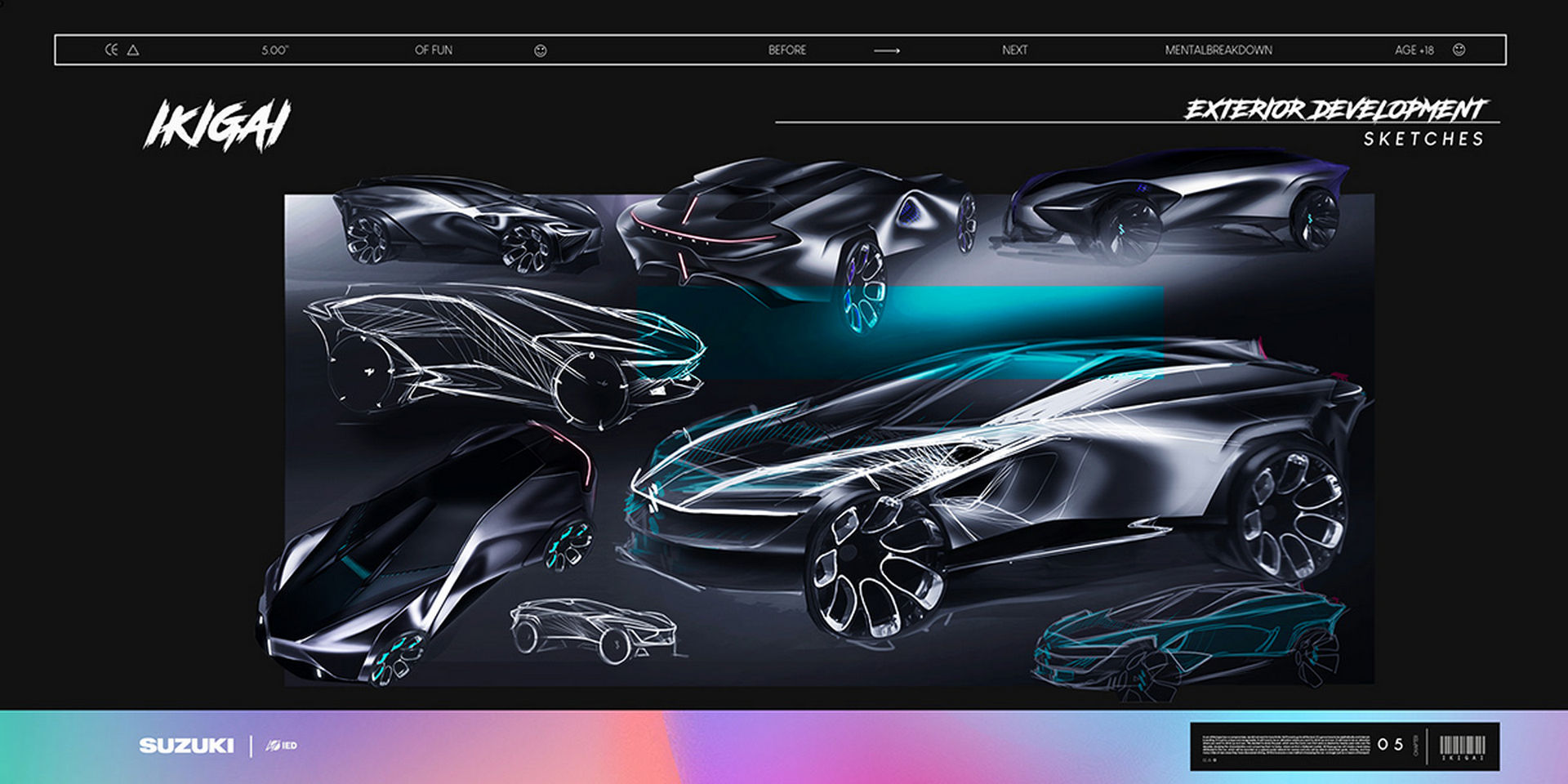 Suzuki Ikigai Is The Futuristic Halo Car The Company Needs