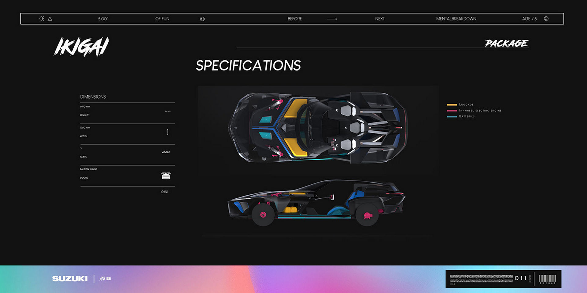 Suzuki Ikigai Is The Futuristic Halo Car The Company Needs