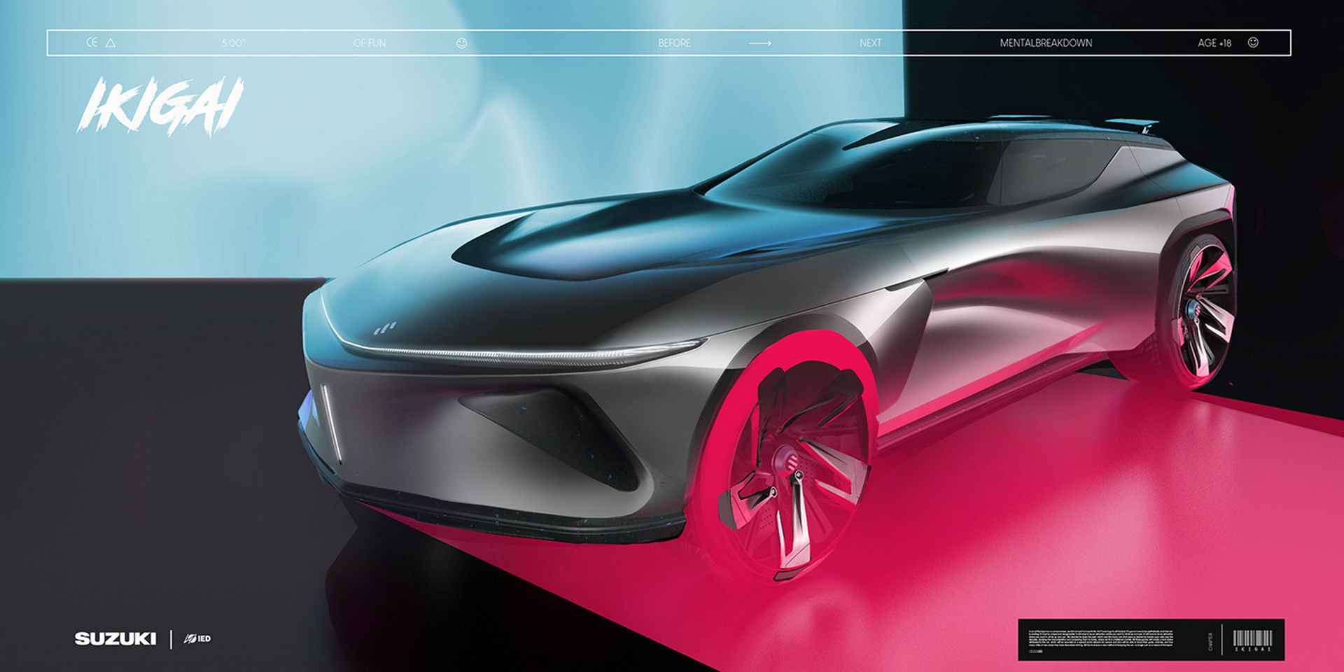 Suzuki Ikigai Is The Futuristic Halo Car The Company Needs