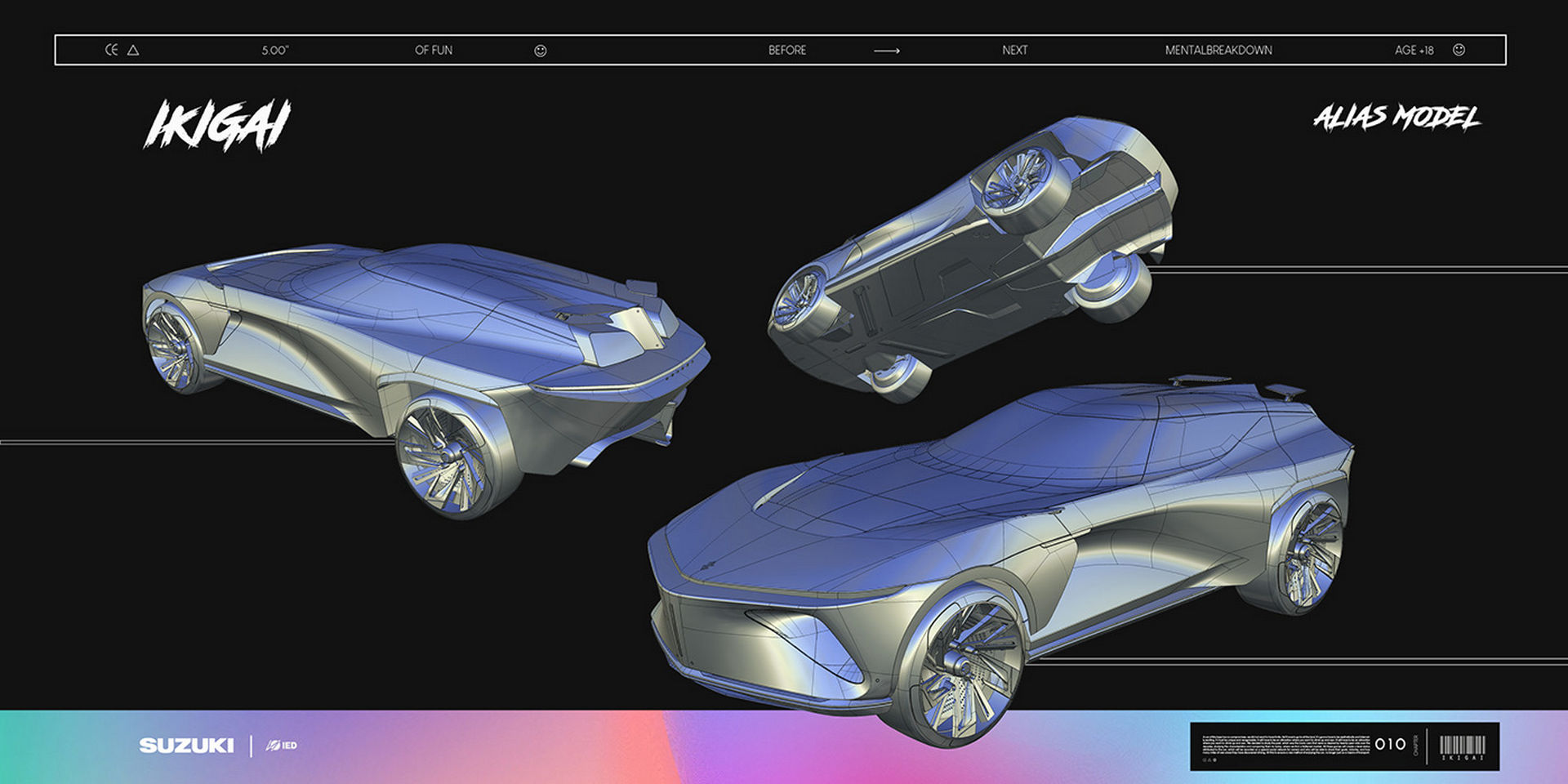 Suzuki Ikigai Is The Futuristic Halo Car The Company Needs