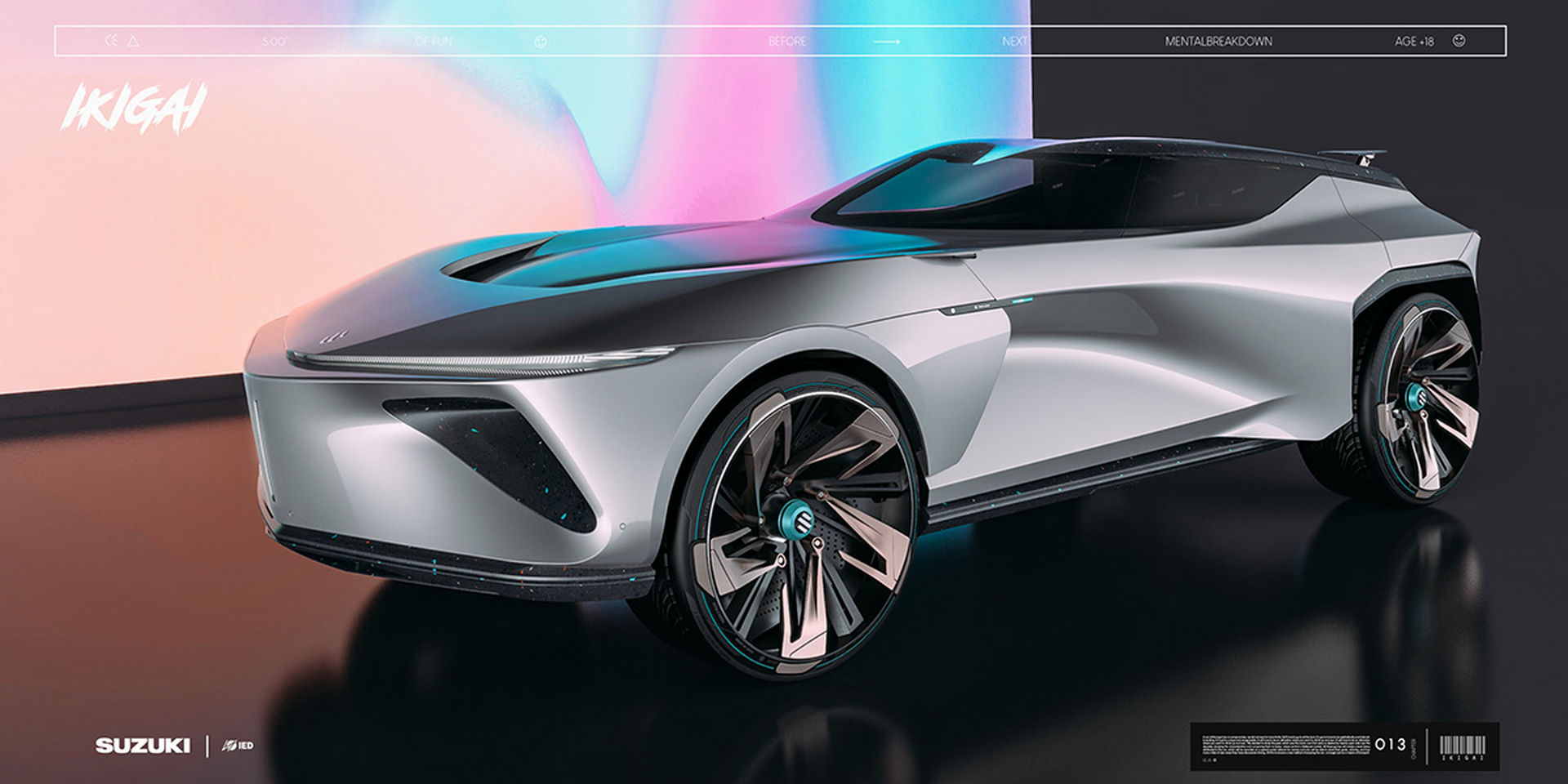 Suzuki Ikigai Is The Futuristic Halo Car The Company Needs
