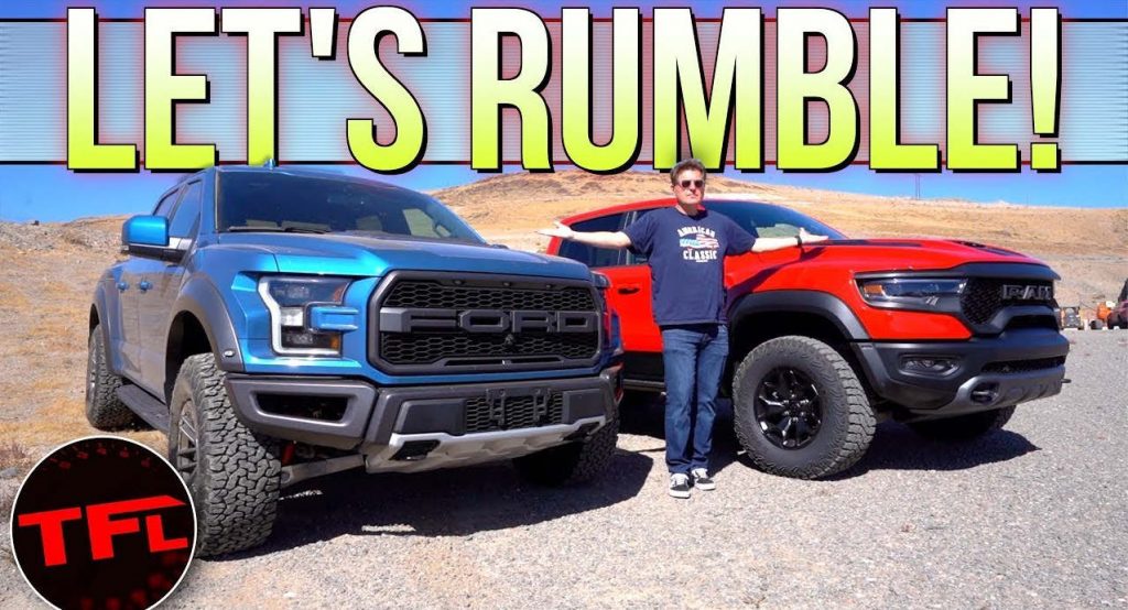Ram 1500 TRX Leaves Ford F-150 Raptor In Its Wake In Straight-Line Test