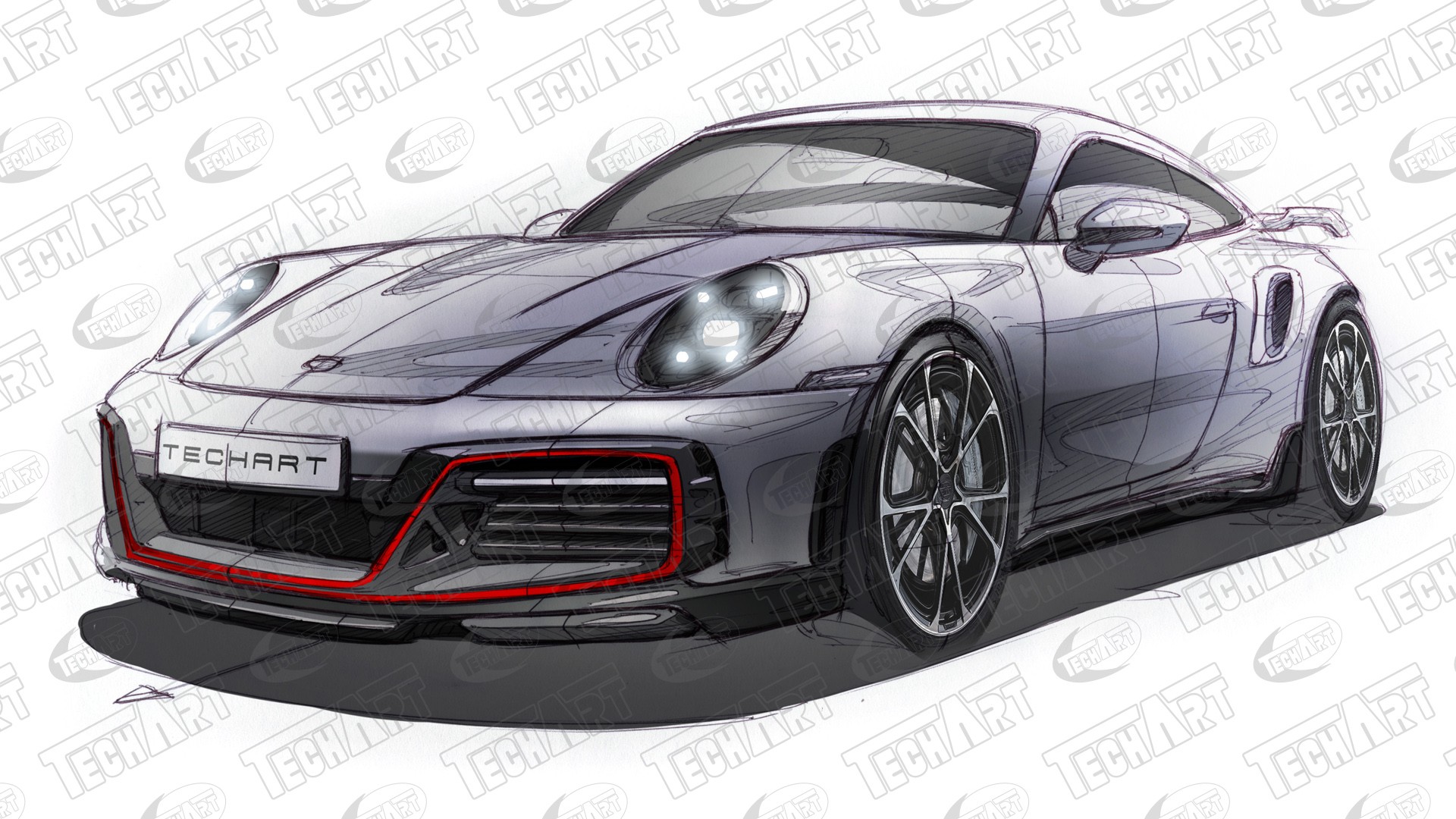 New 2021 Porsche 911 Turbo S Sings To TechArt’s Tune Of 700 Horses