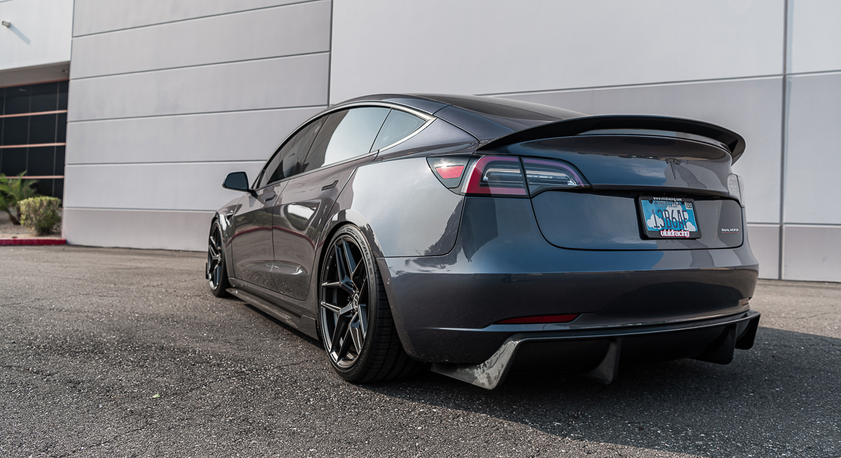 Add Some Furiousness To Your Fast Tesla Model 3 With This Carbon Fiber Aero Kit