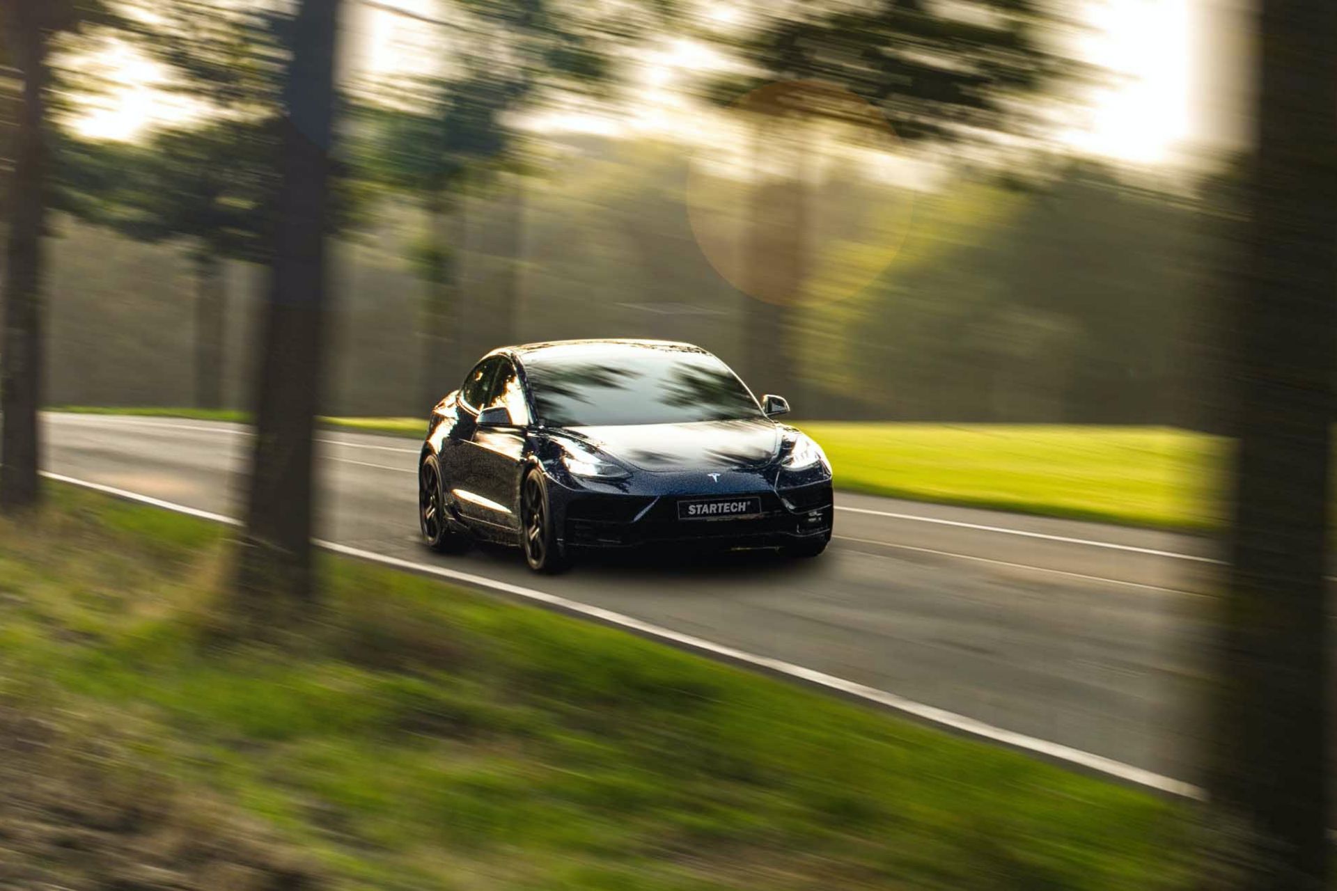 Startech Starts Tuning Teslas, Gives Model 3 A Sporty Makeover