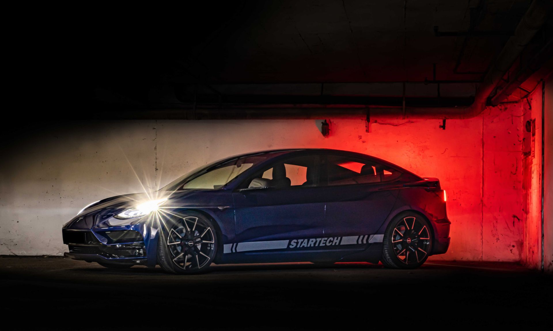 Startech Starts Tuning Teslas, Gives Model 3 A Sporty Makeover