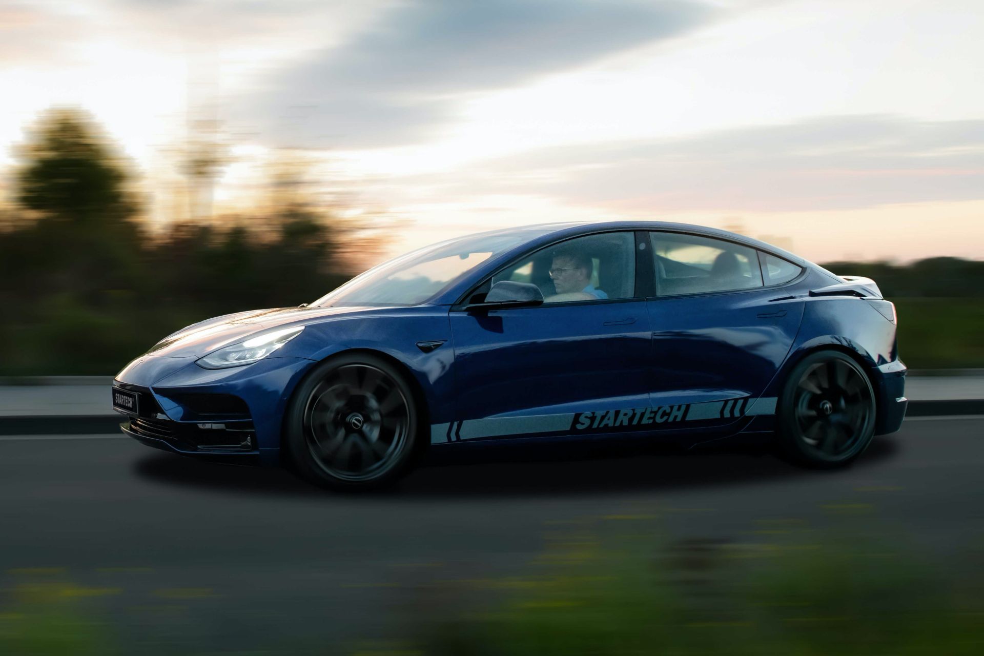 Startech Starts Tuning Teslas, Gives Model 3 A Sporty Makeover