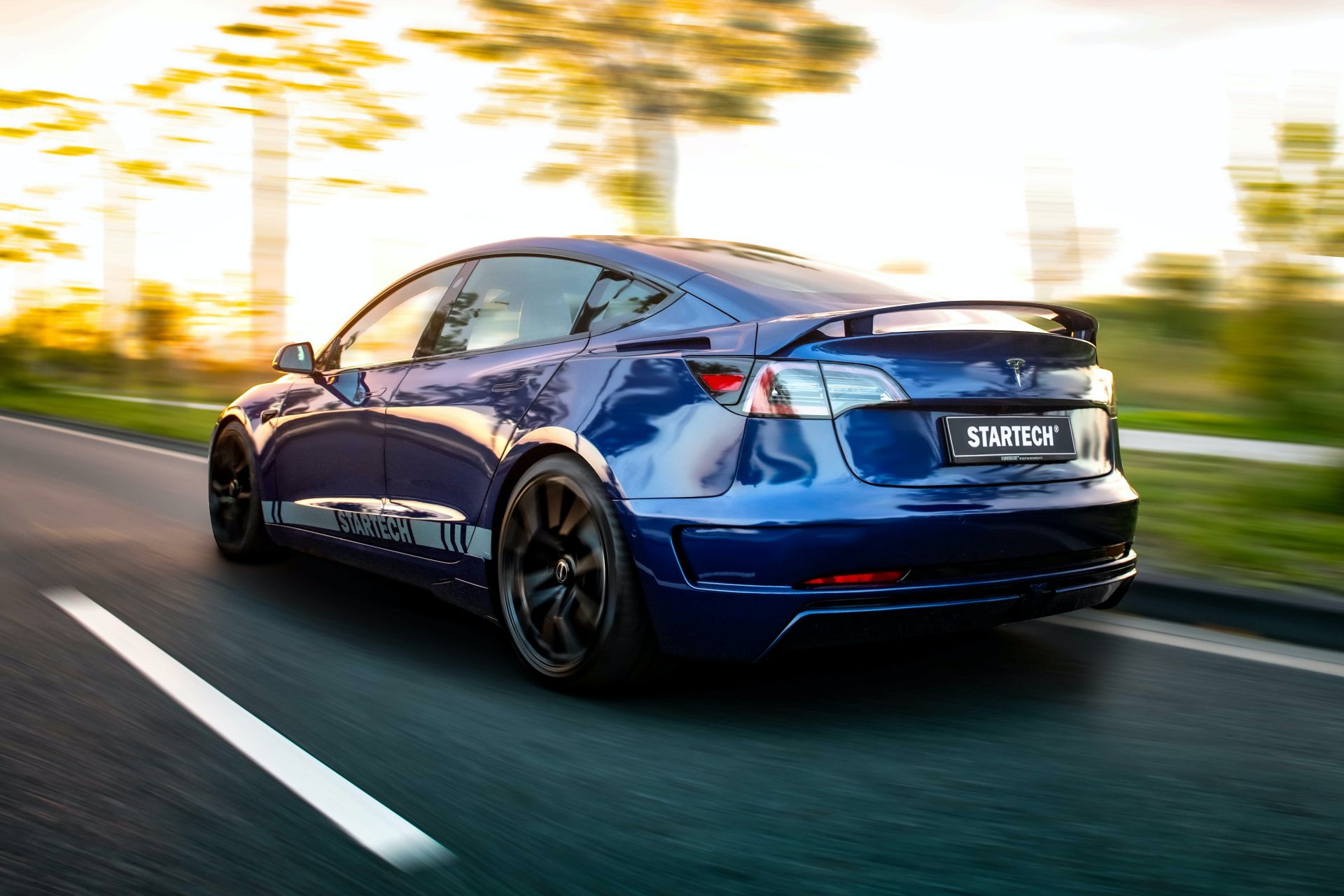 Startech Starts Tuning Teslas, Gives Model 3 A Sporty Makeover