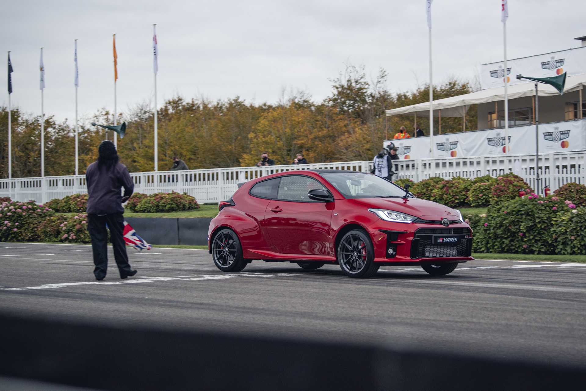Toyota GR Yaris Makes Dynamic Debut In Goodwood Among Rally Legends
