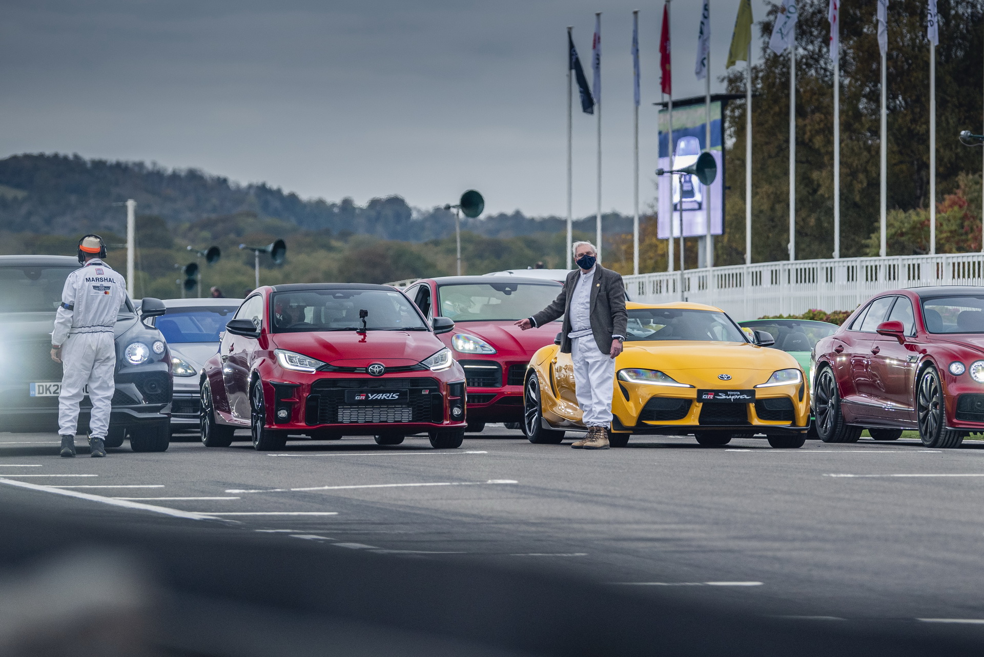 Toyota GR Yaris Makes Dynamic Debut In Goodwood Among Rally Legends