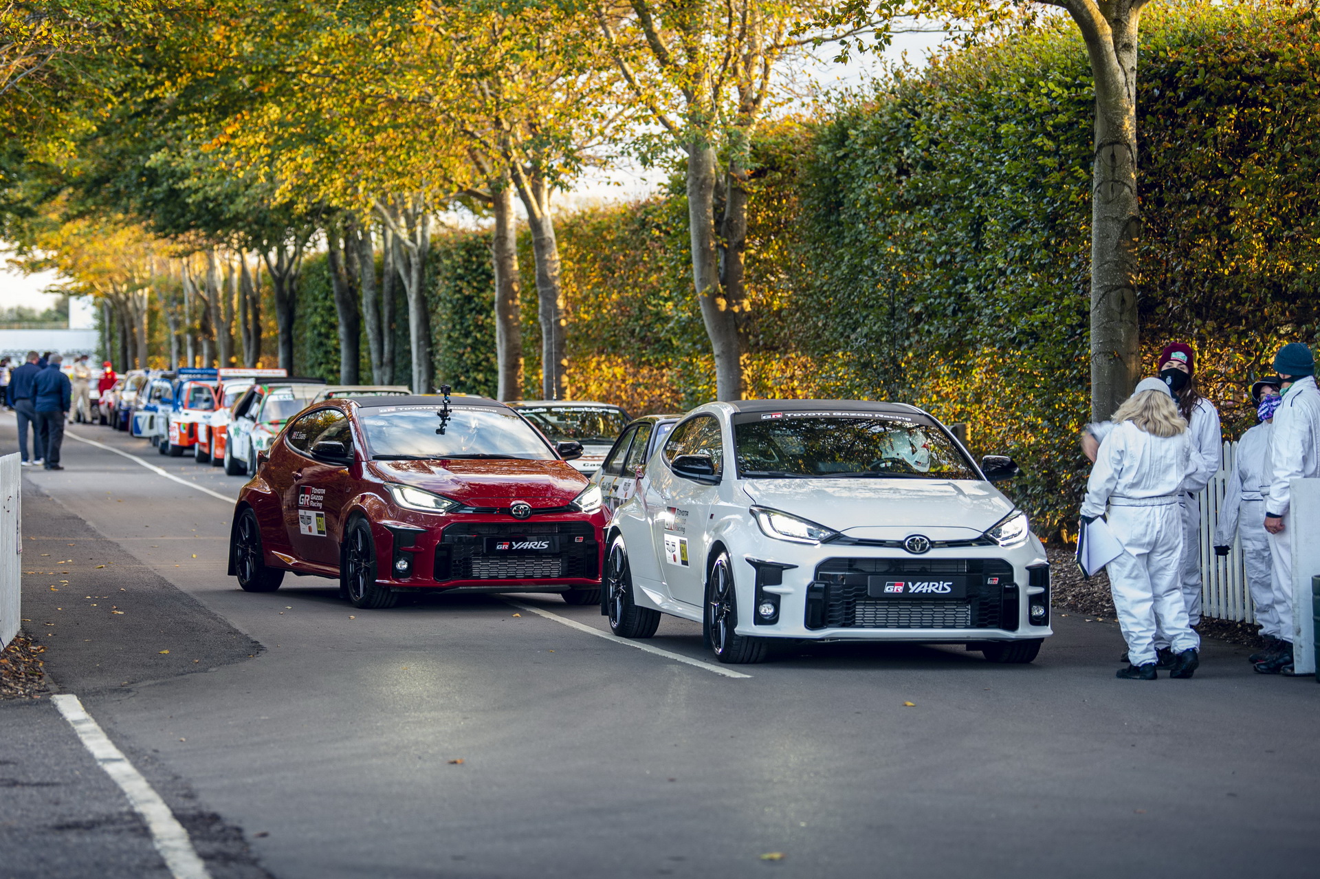 Toyota GR Yaris Makes Dynamic Debut In Goodwood Among Rally Legends