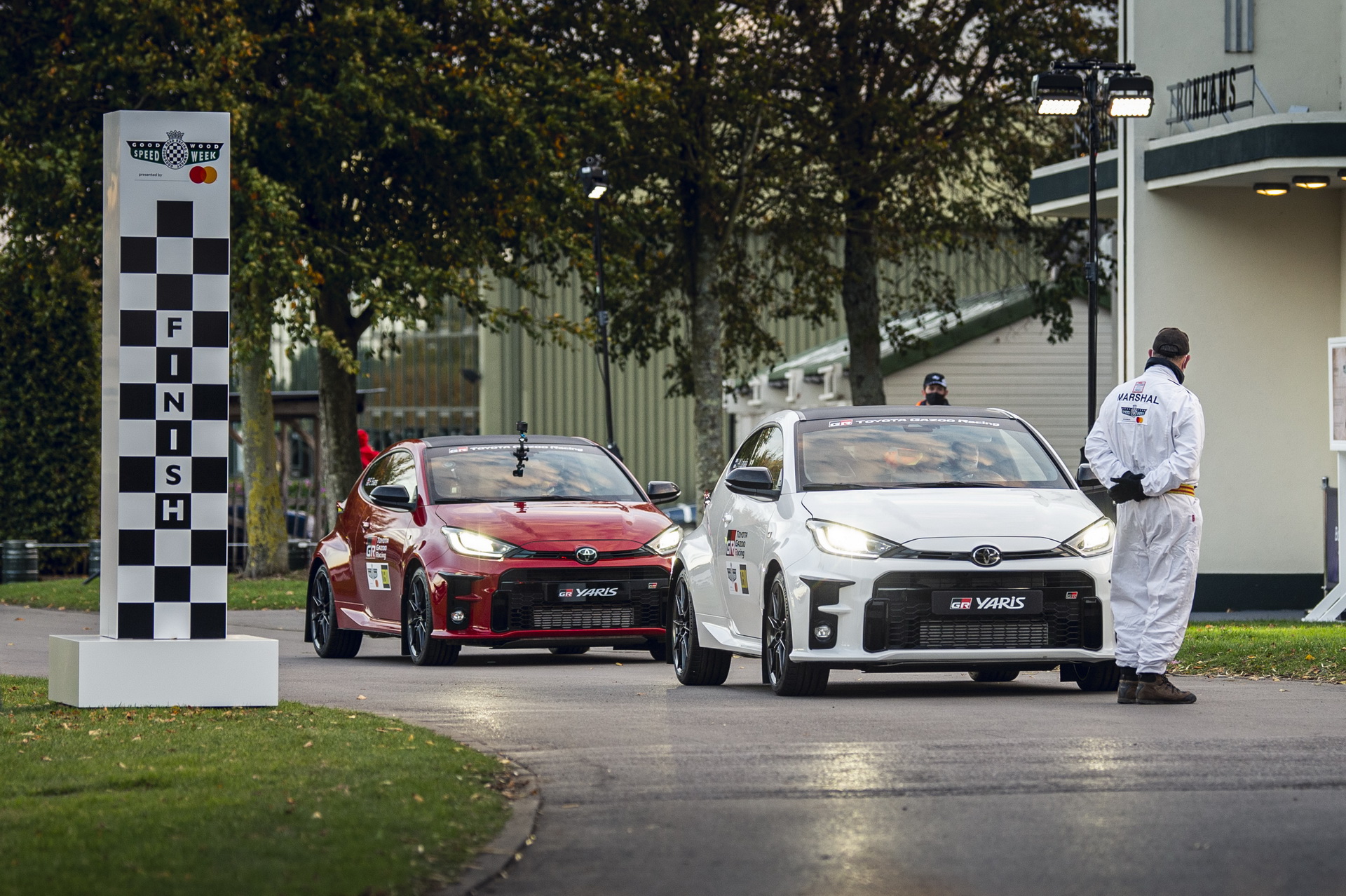 Toyota GR Yaris Makes Dynamic Debut In Goodwood Among Rally Legends