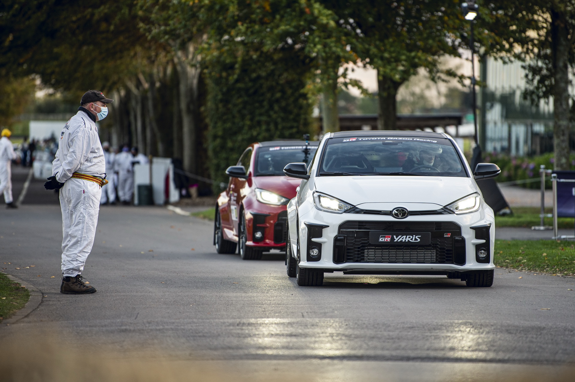 Toyota GR Yaris Makes Dynamic Debut In Goodwood Among Rally Legends