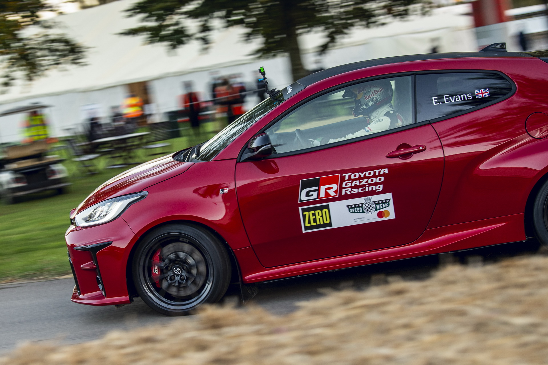 Toyota GR Yaris Makes Dynamic Debut In Goodwood Among Rally Legends