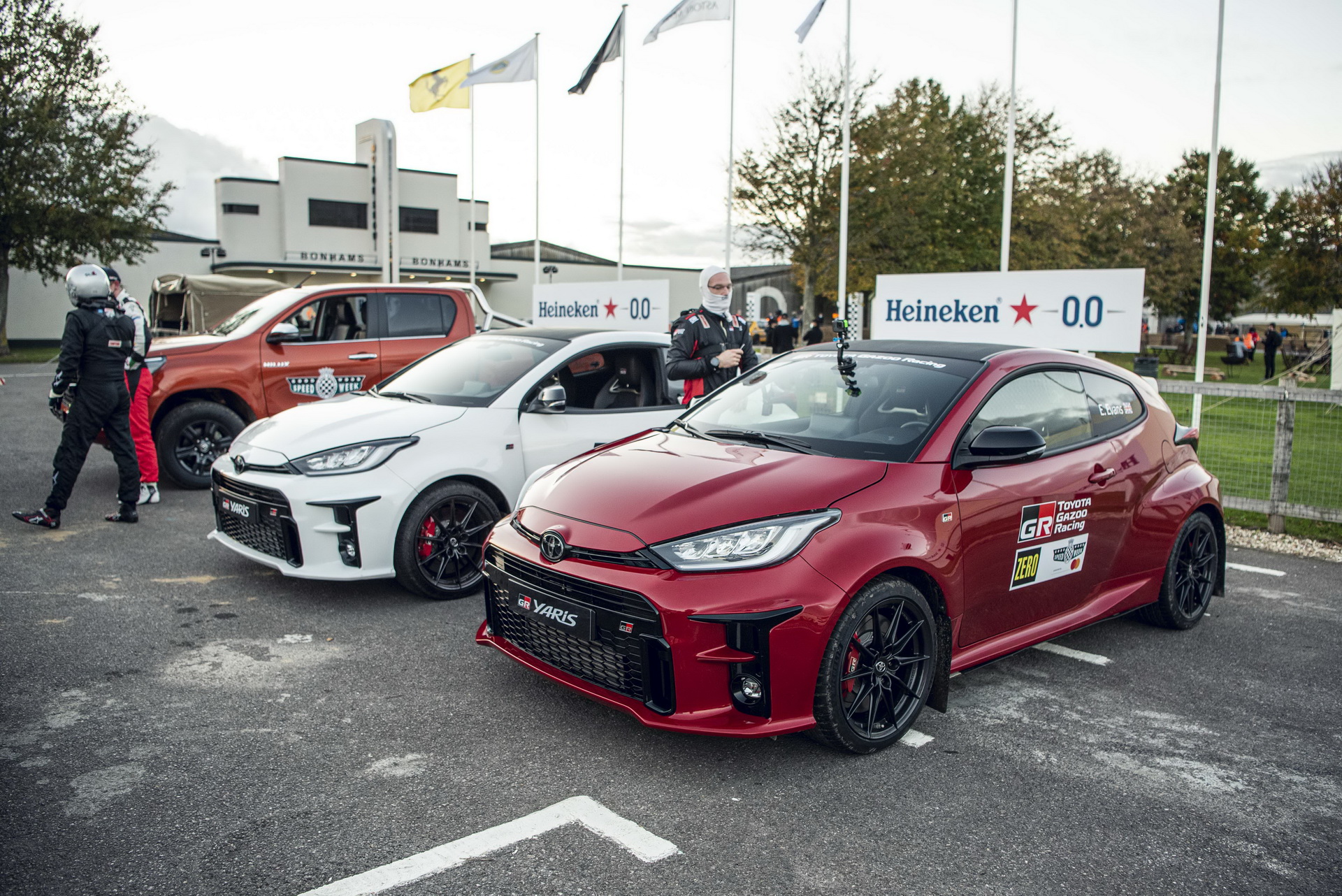 Toyota GR Yaris Makes Dynamic Debut In Goodwood Among Rally Legends