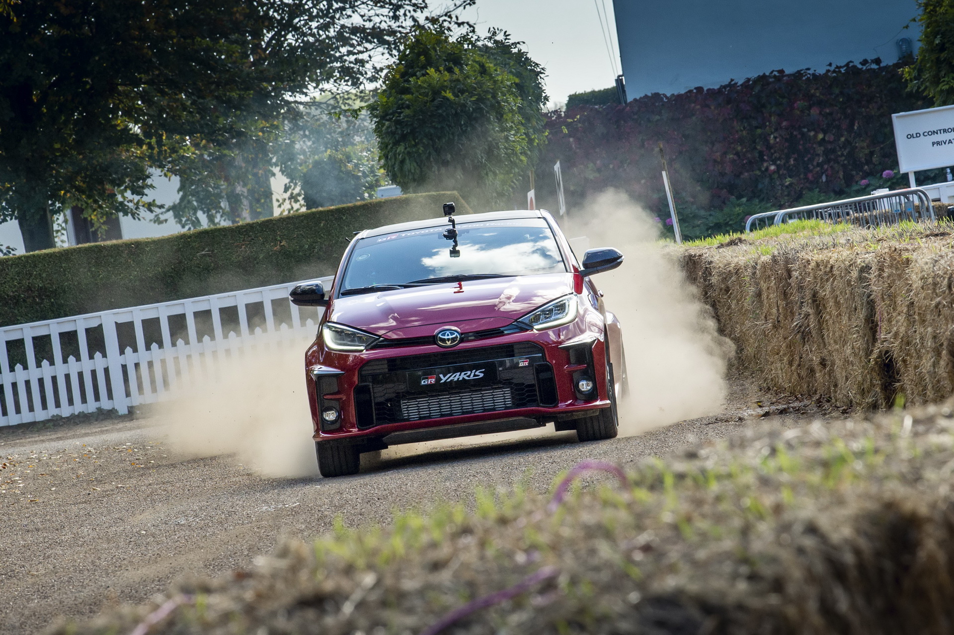 Toyota GR Yaris Makes Dynamic Debut In Goodwood Among Rally Legends