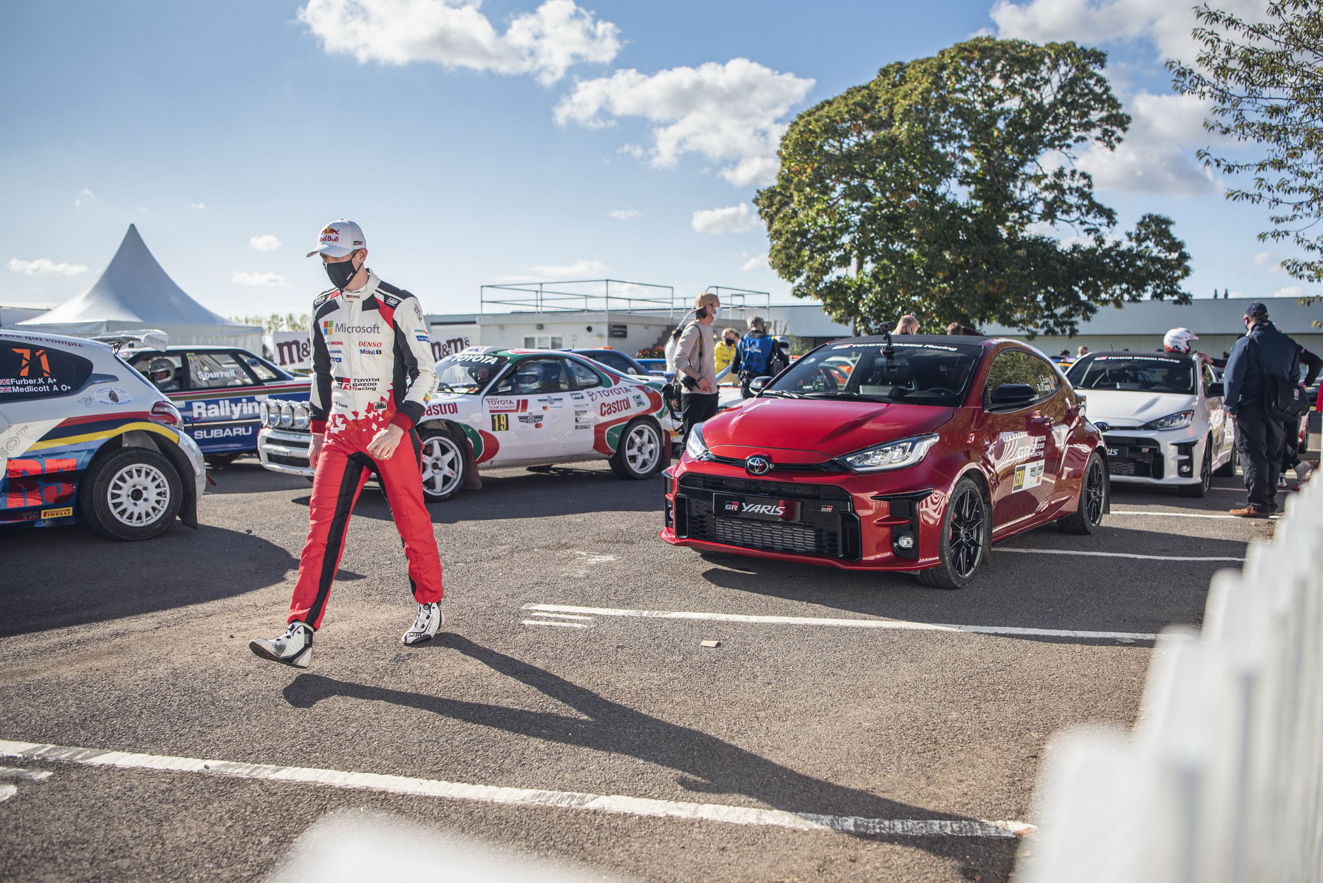 Toyota GR Yaris Makes Dynamic Debut In Goodwood Among Rally Legends