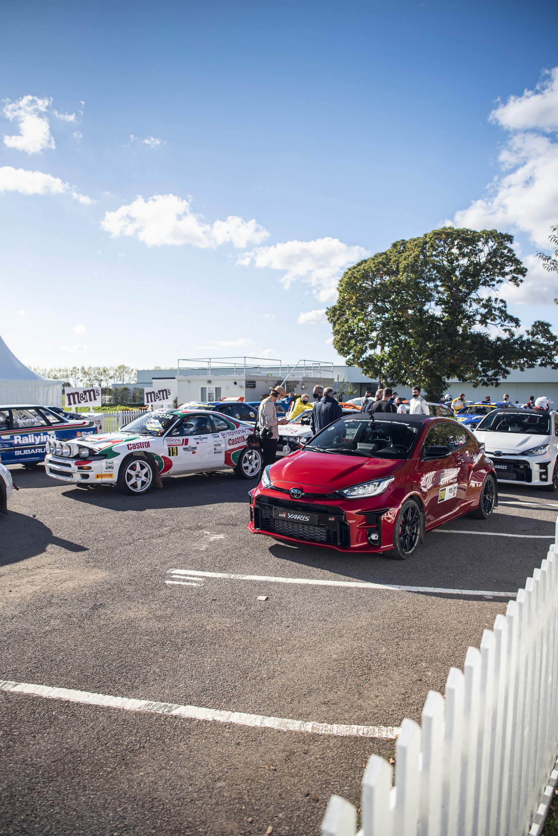 Toyota GR Yaris Makes Dynamic Debut In Goodwood Among Rally Legends