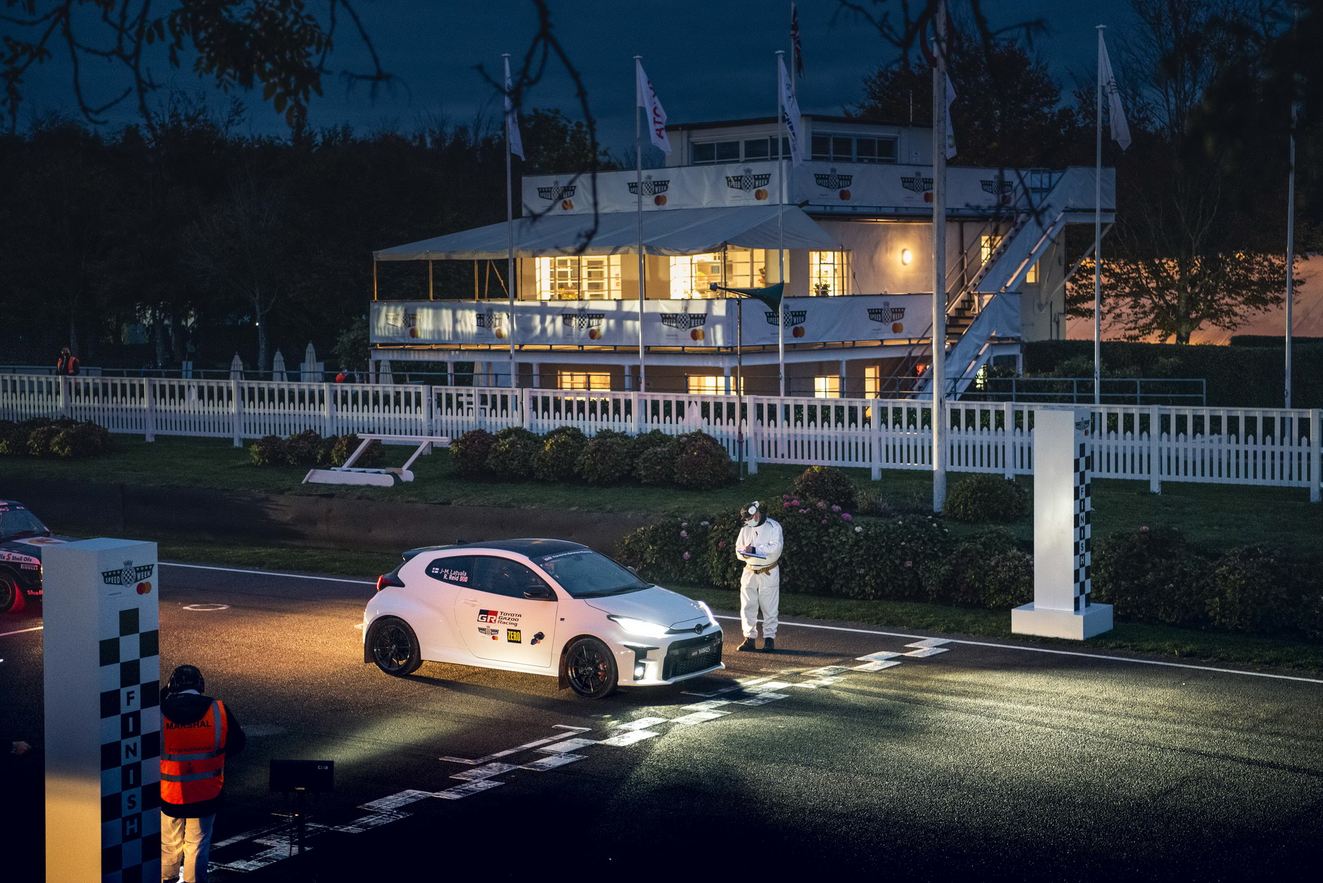 Toyota GR Yaris Makes Dynamic Debut In Goodwood Among Rally Legends