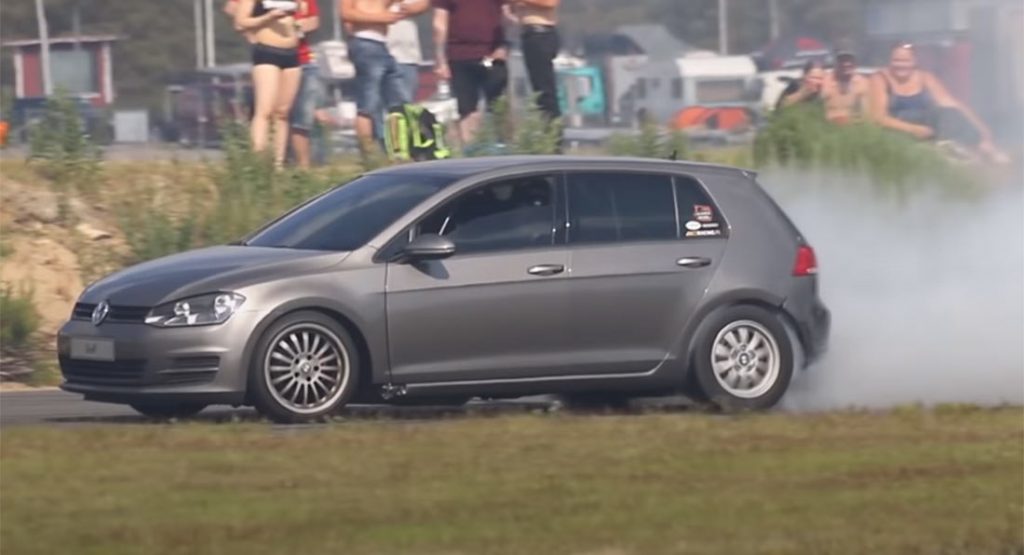  V8-Powered, RWD VW Golf Drift Car Is The Ultimate Sleeper