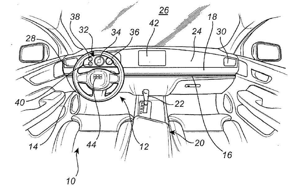 Volvo Files Patent For Steering Wheel That Can Slide From Left To Right