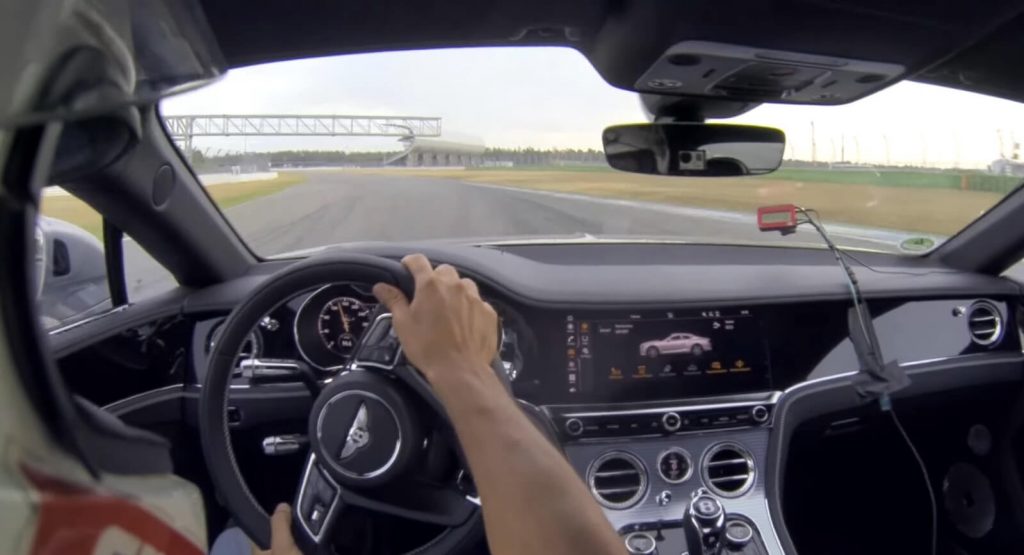 Bentley Continental GT V8 Battles The Clock At The Hockenheim GP