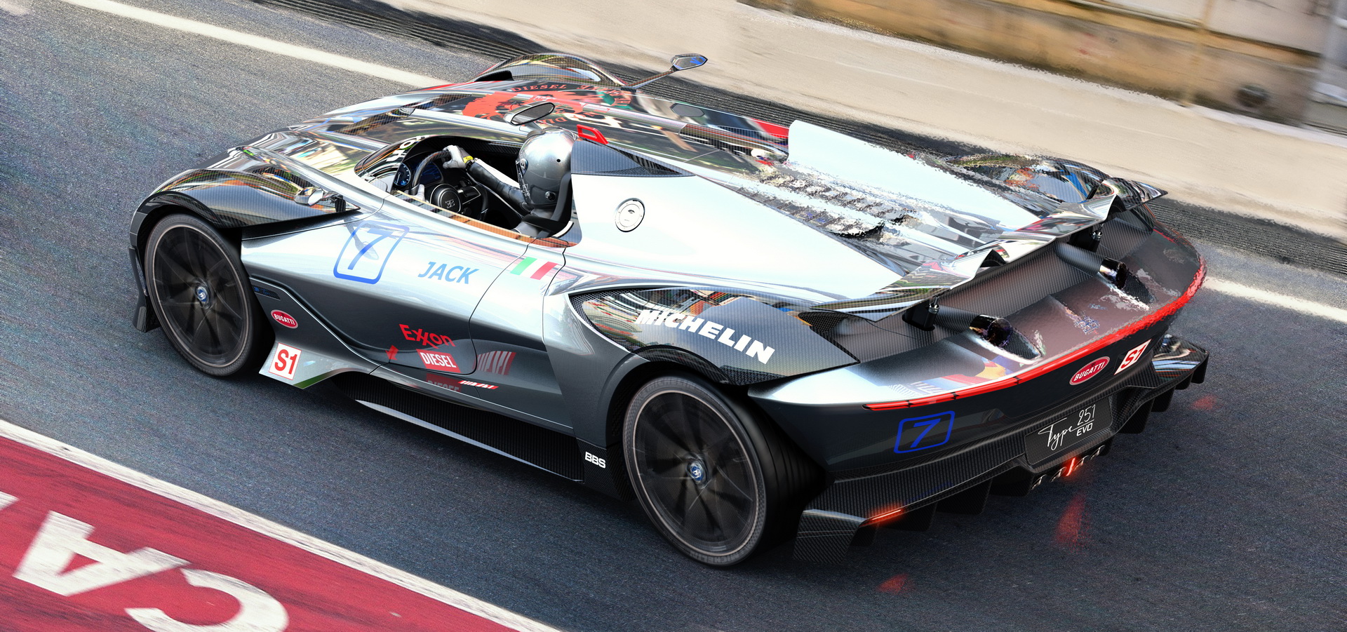 Bugatti Type 251 Evo Concept Looks Like The World’s Ultimate Speedster